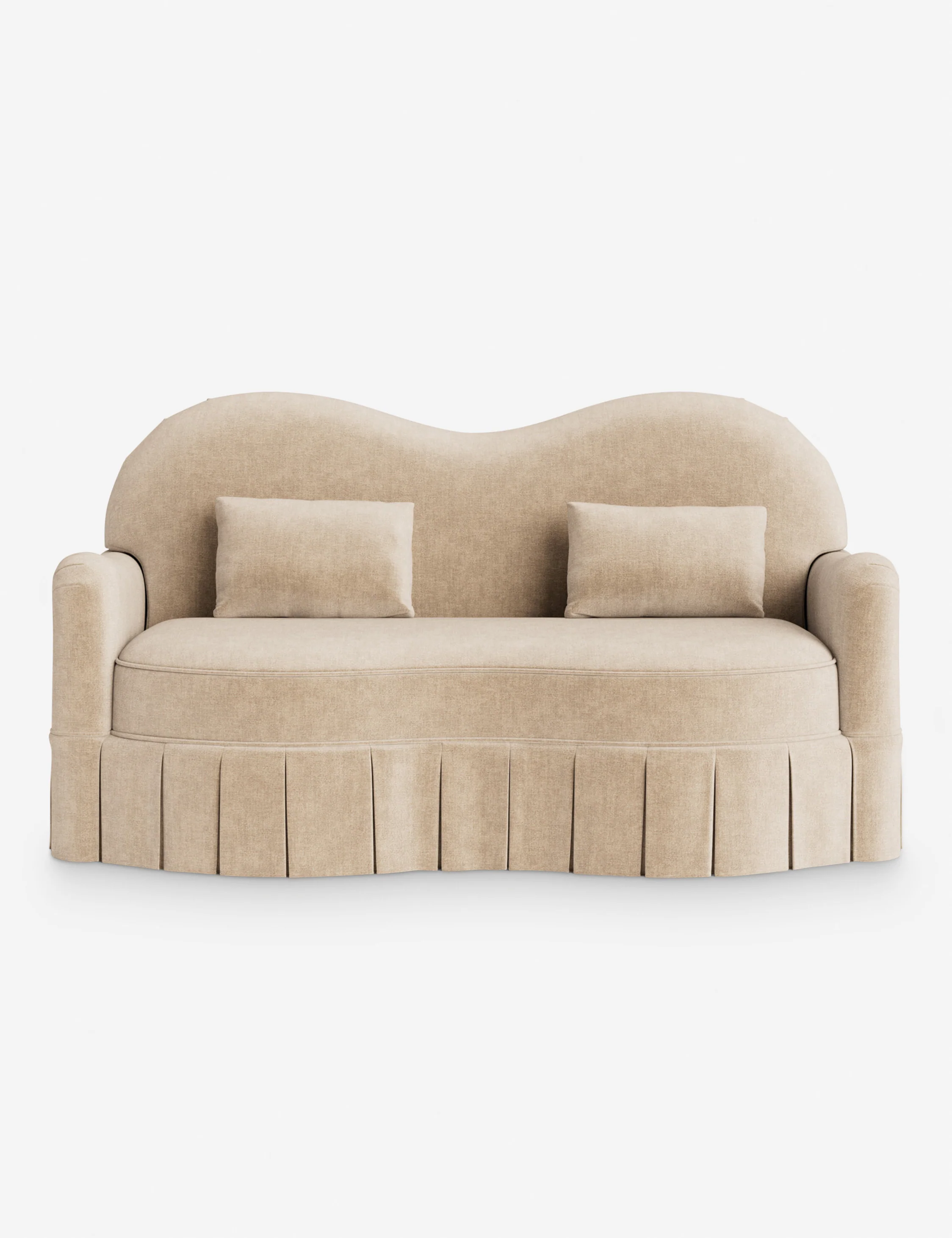 Middleton Skirted Sofa by Ginny Macdonald - AYG Home Service
