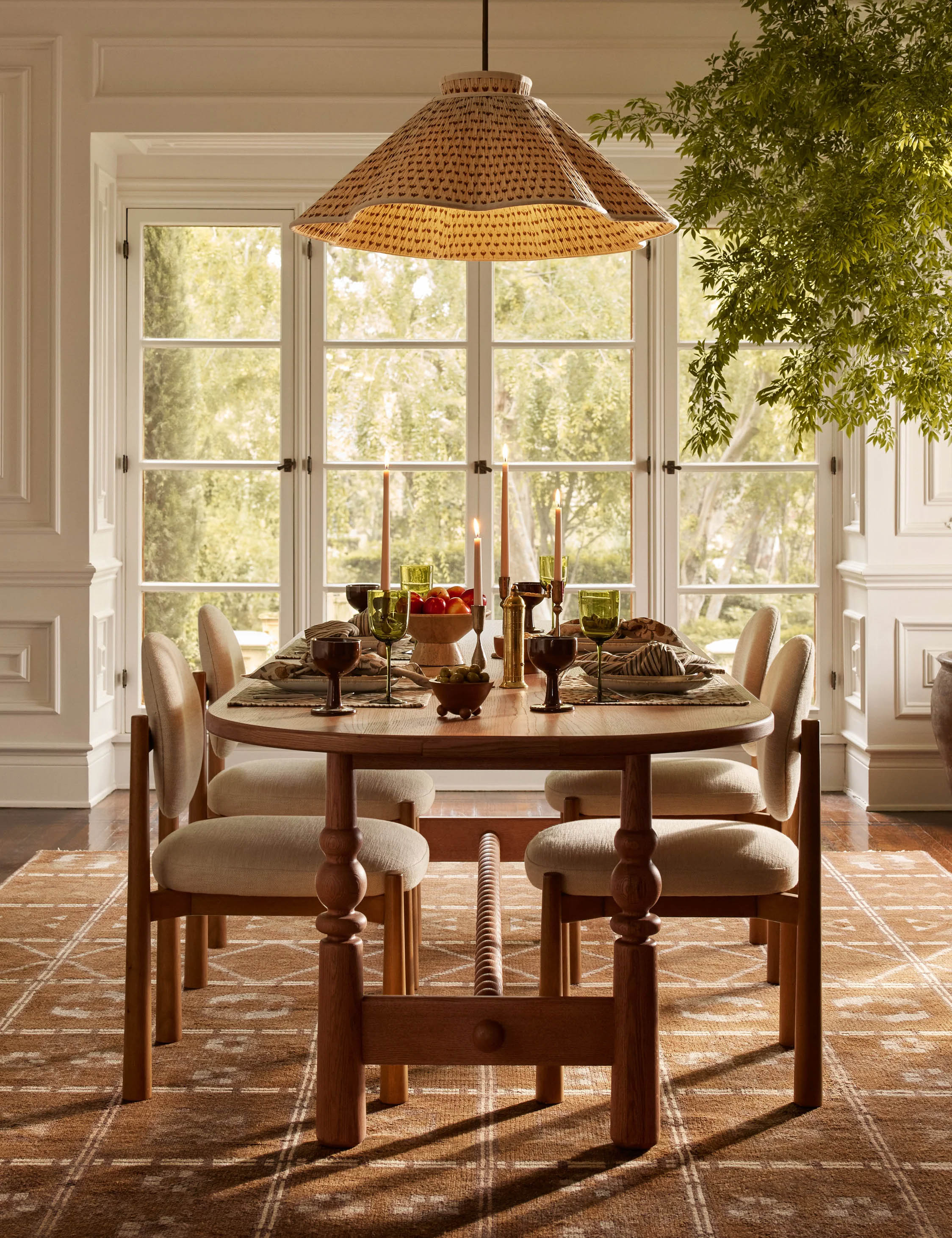 Blume Oval Dining Table - AYG Home Service