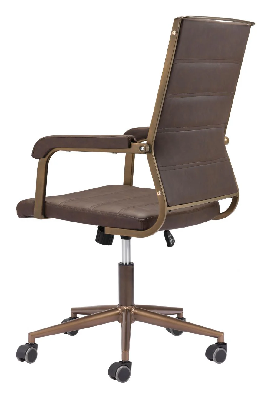 Auction Faux Leather Office Chair - AYG Home Service