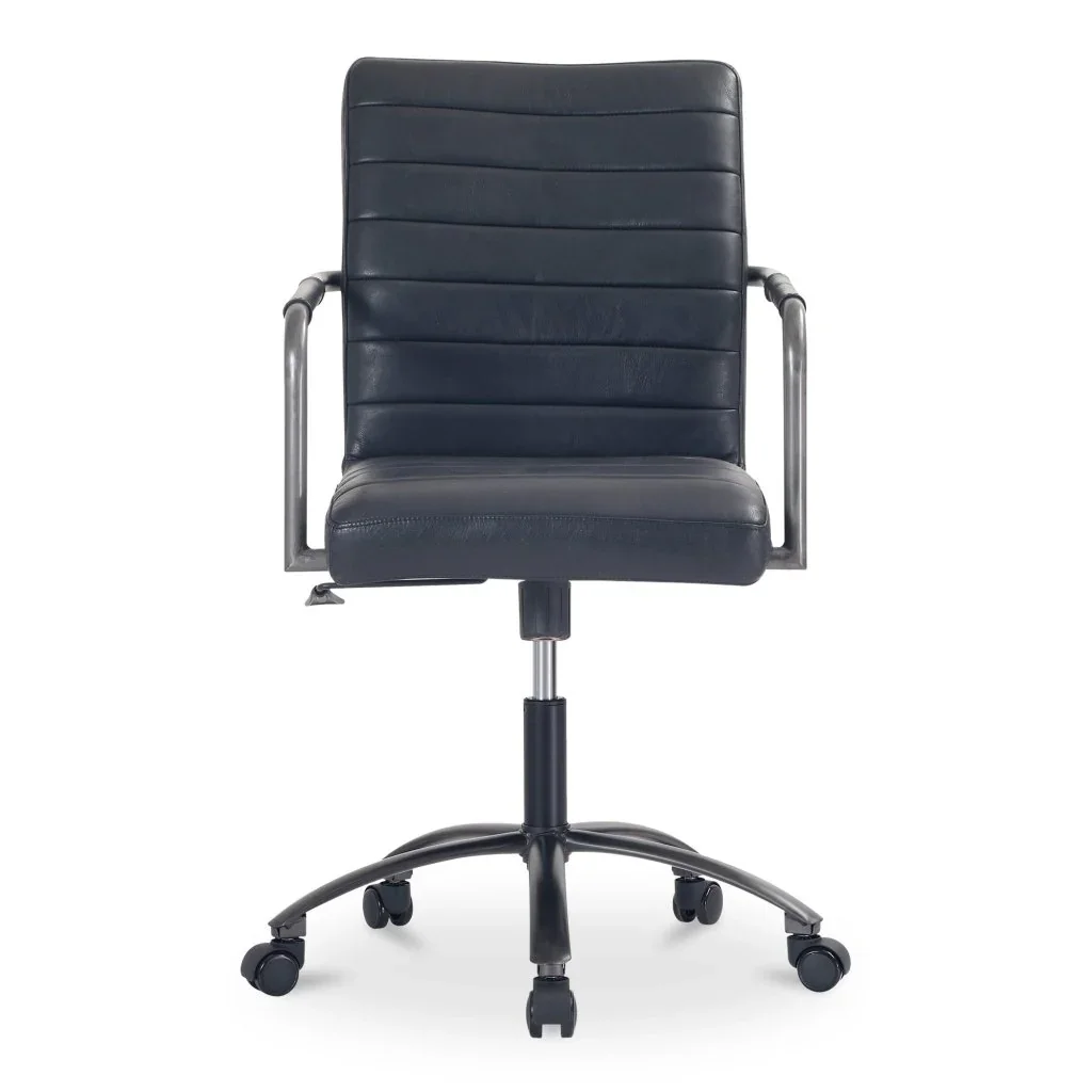 Roy Leather Swivel Office Chair - AYG Home Service