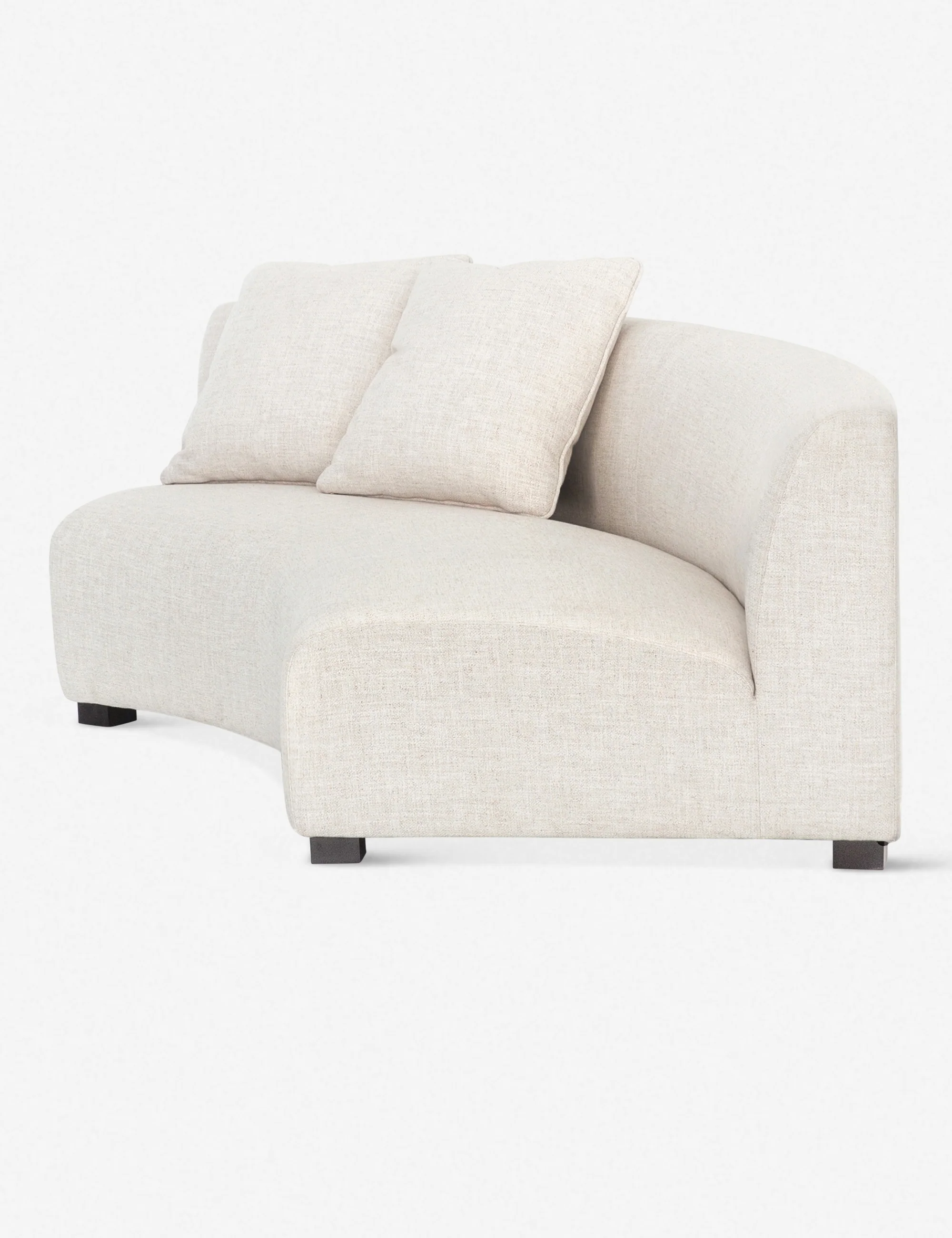 Saban Curved Sofa - AYG Home Service