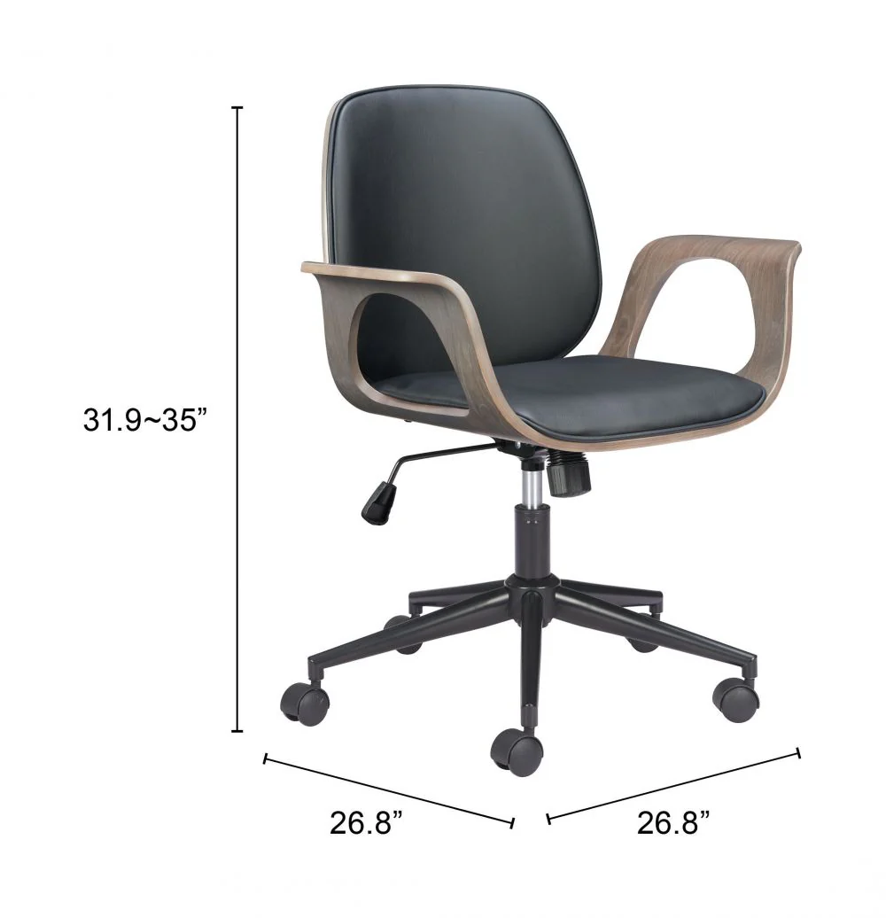 Ali Faux Leather Office Chair - AYG Home Service