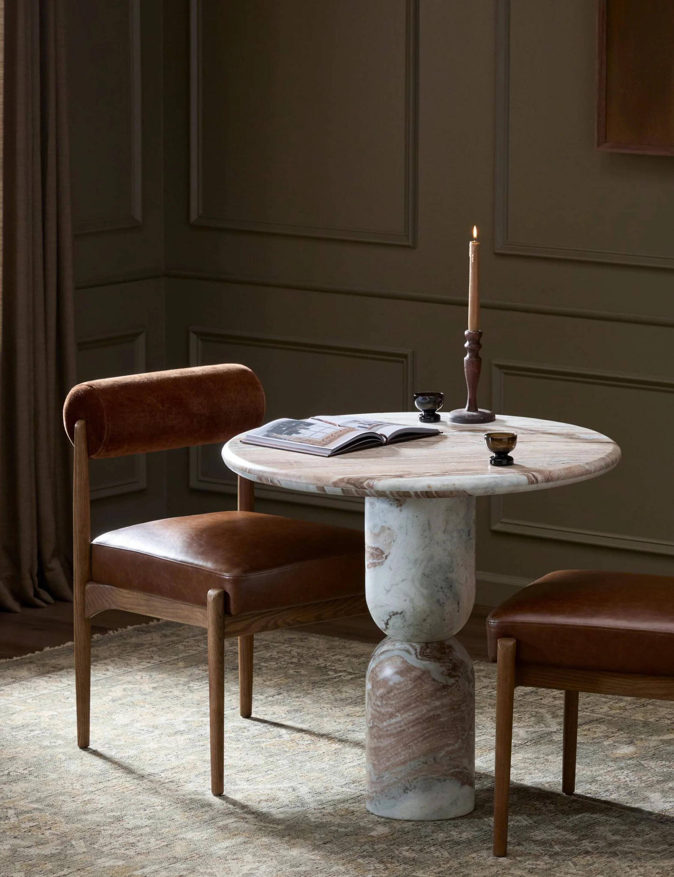 Figueroa Round Dining Table by Amber Lewis x Four Hands - AYG Home Service