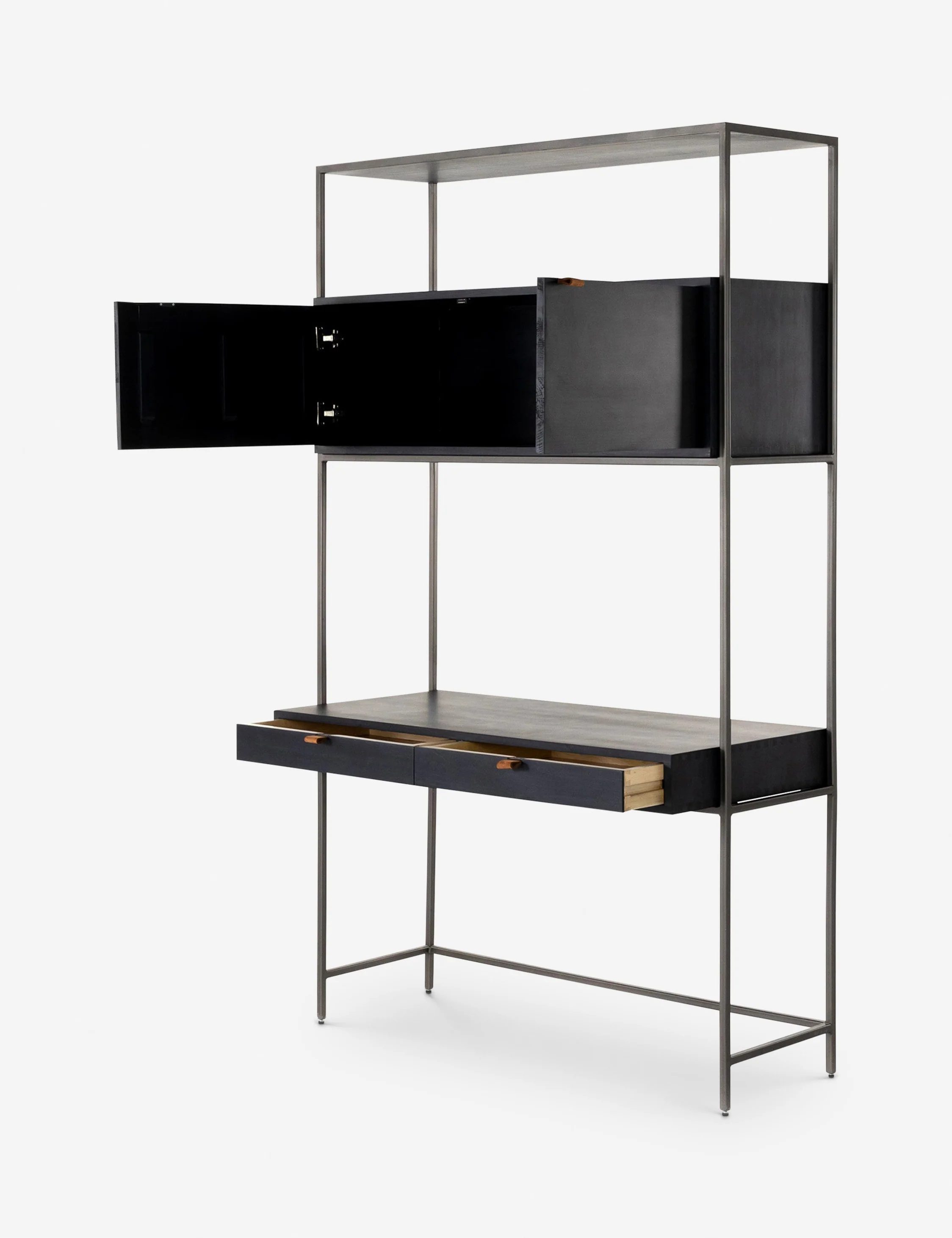Rosamonde Modular Bookcase Desk - AYG Home Service