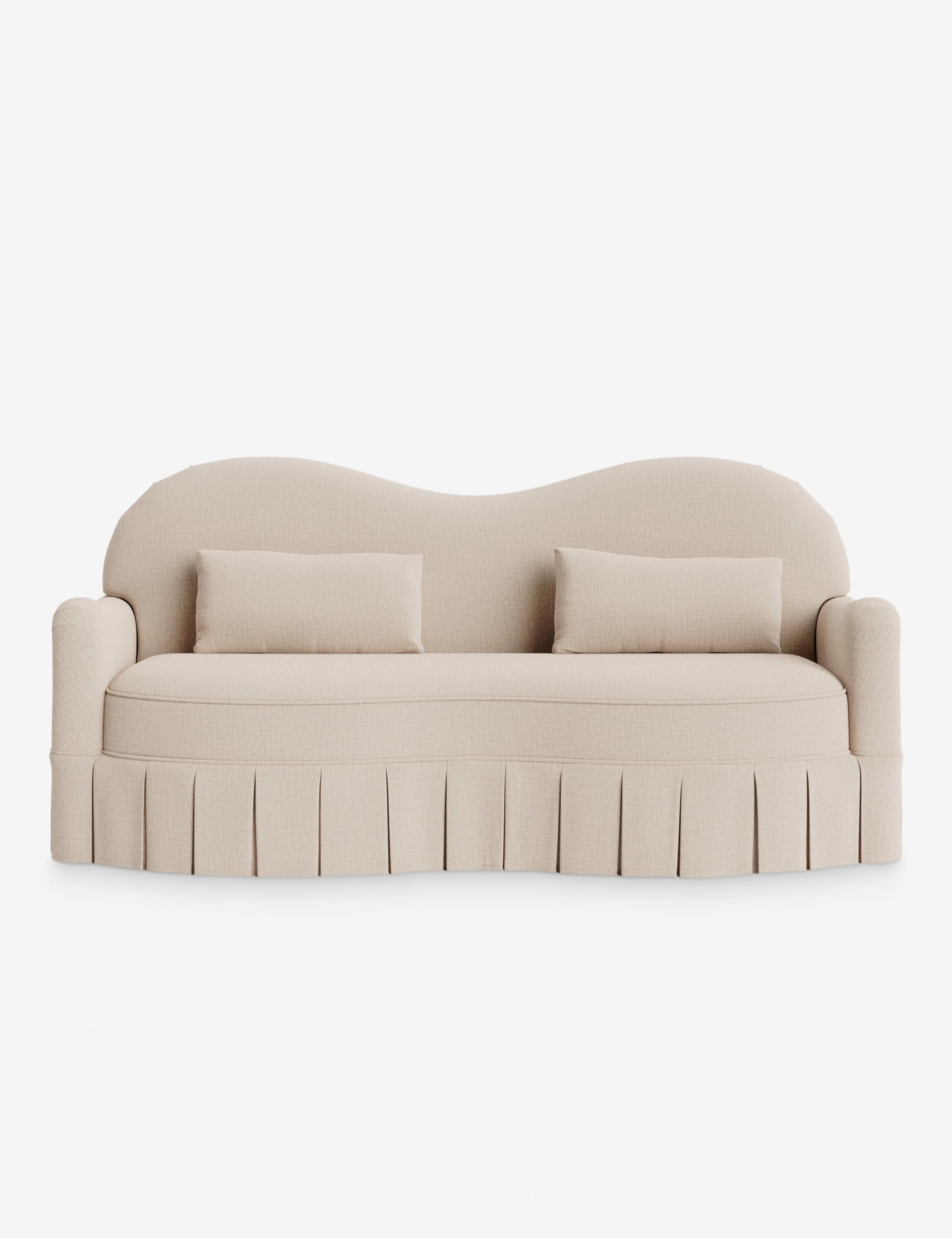 Middleton Skirted Sofa by Ginny Macdonald - AYG Home Service
