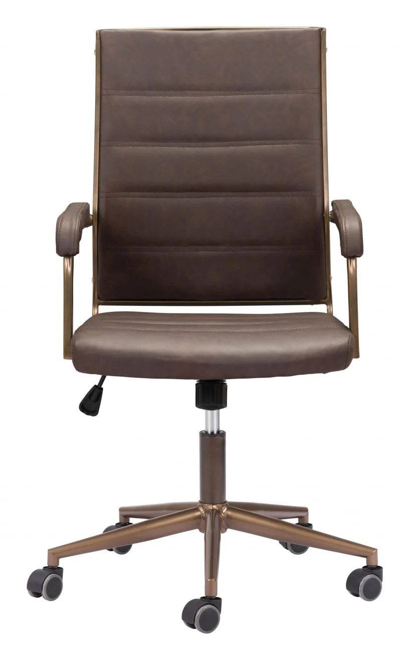 Auction Faux Leather Office Chair - AYG Home Service
