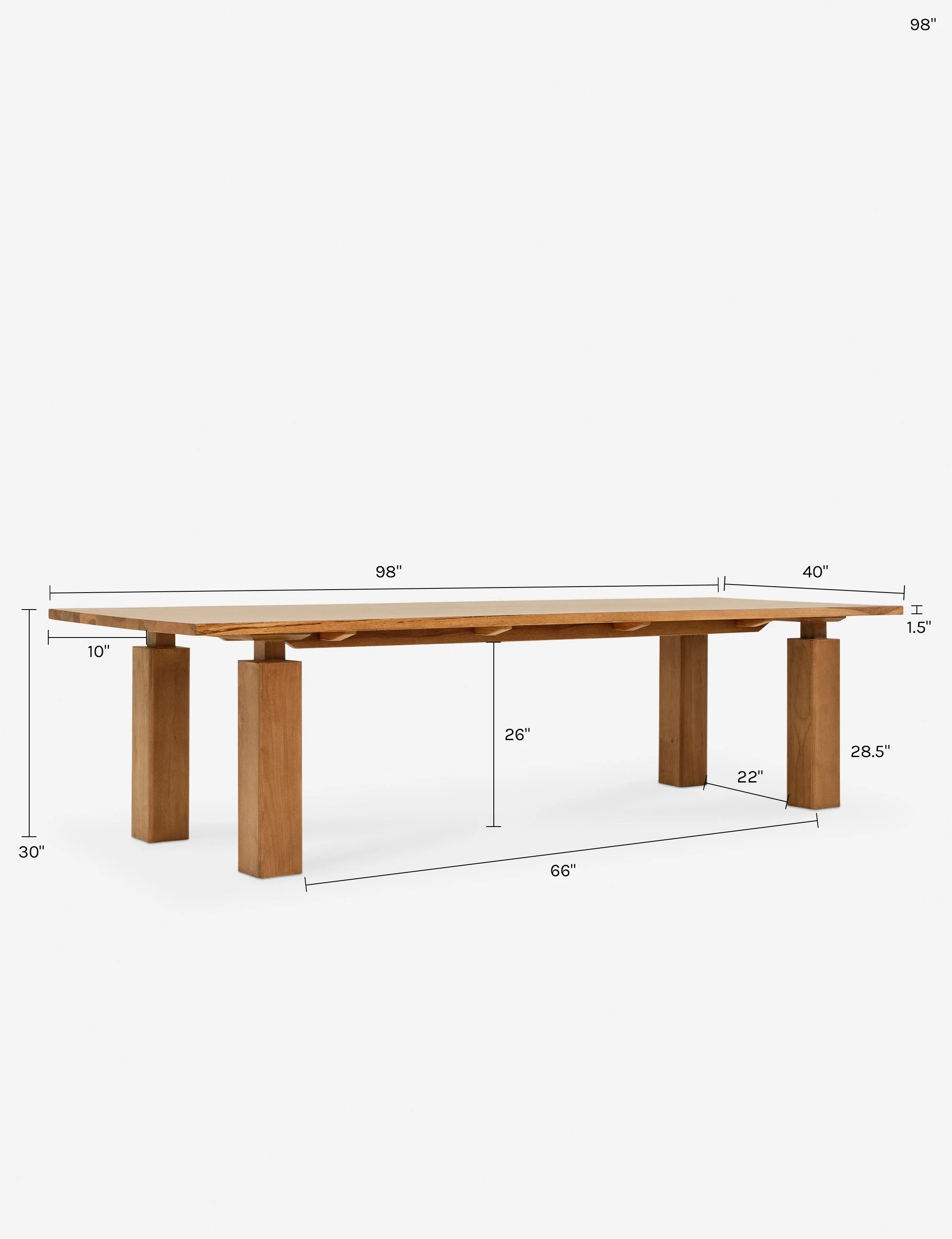 Wolo Dining Table by Sun at Six - AYG Home Service