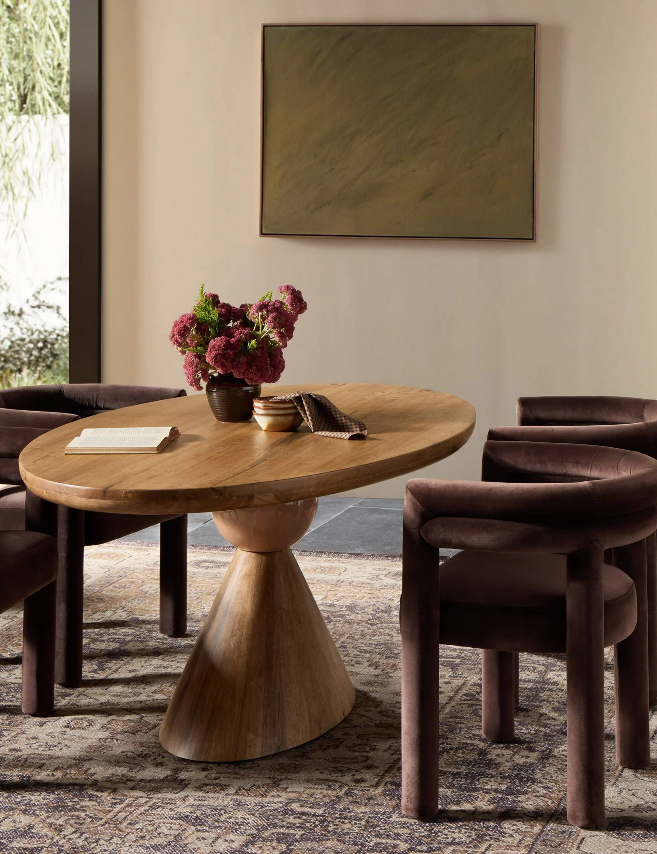 Jasmine Oval Dining Table - AYG Home Service