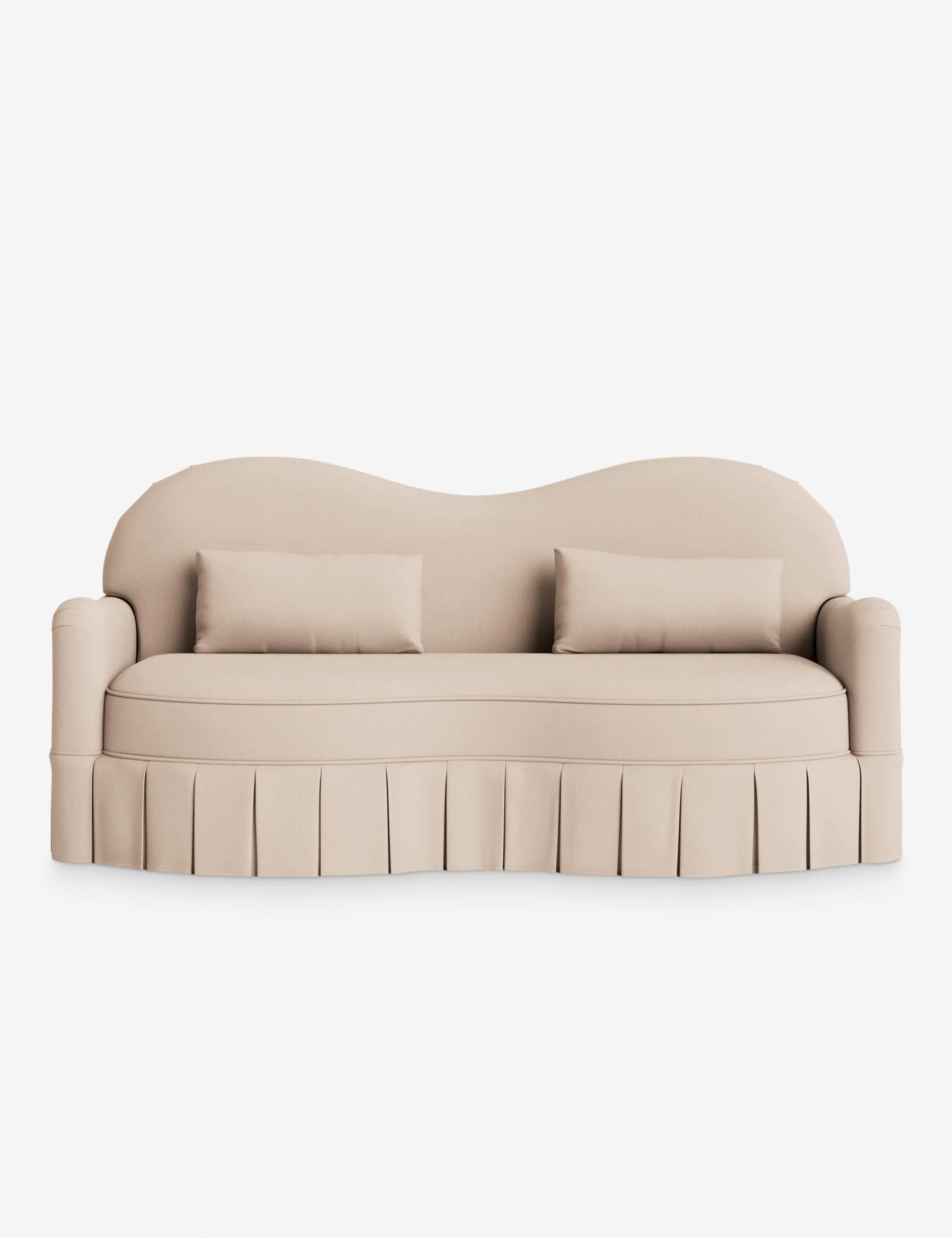 Middleton Skirted Sofa by Ginny Macdonald - AYG Home Service