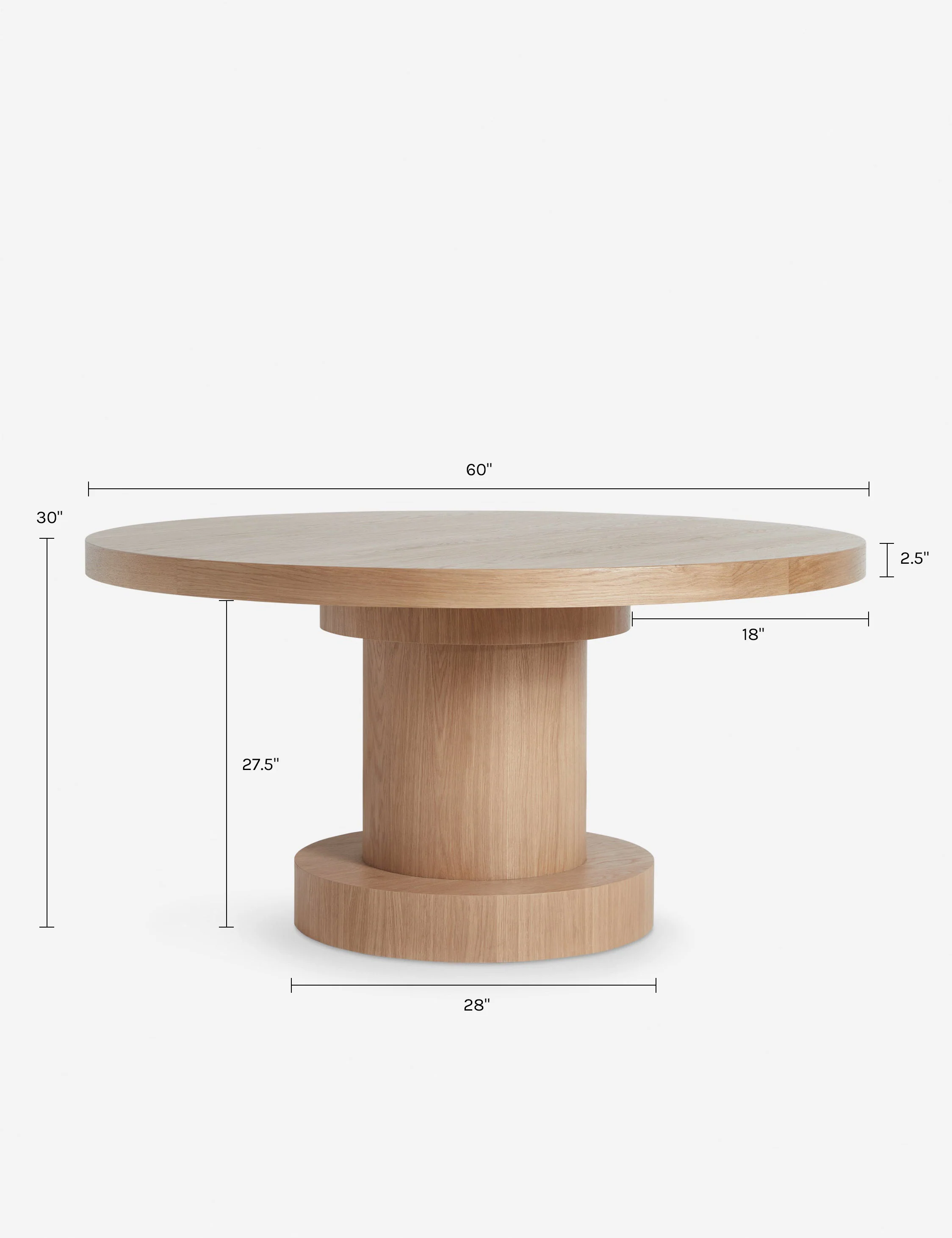 Karine Round Dining Table - AYG Home Service