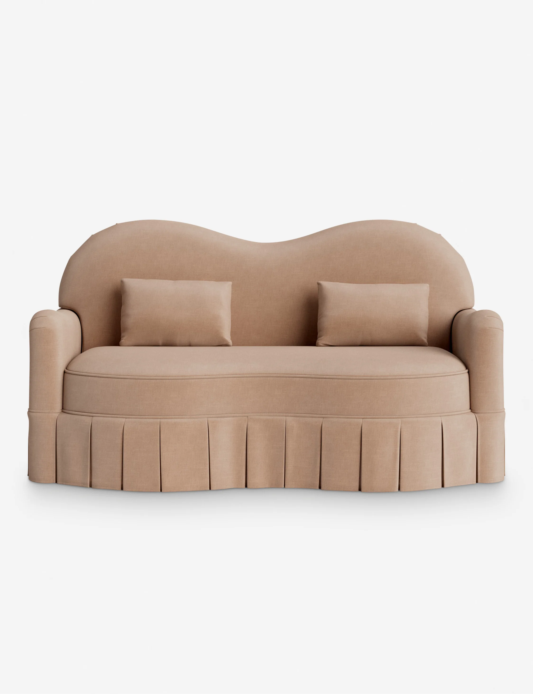 Middleton Skirted Sofa by Ginny Macdonald - AYG Home Service