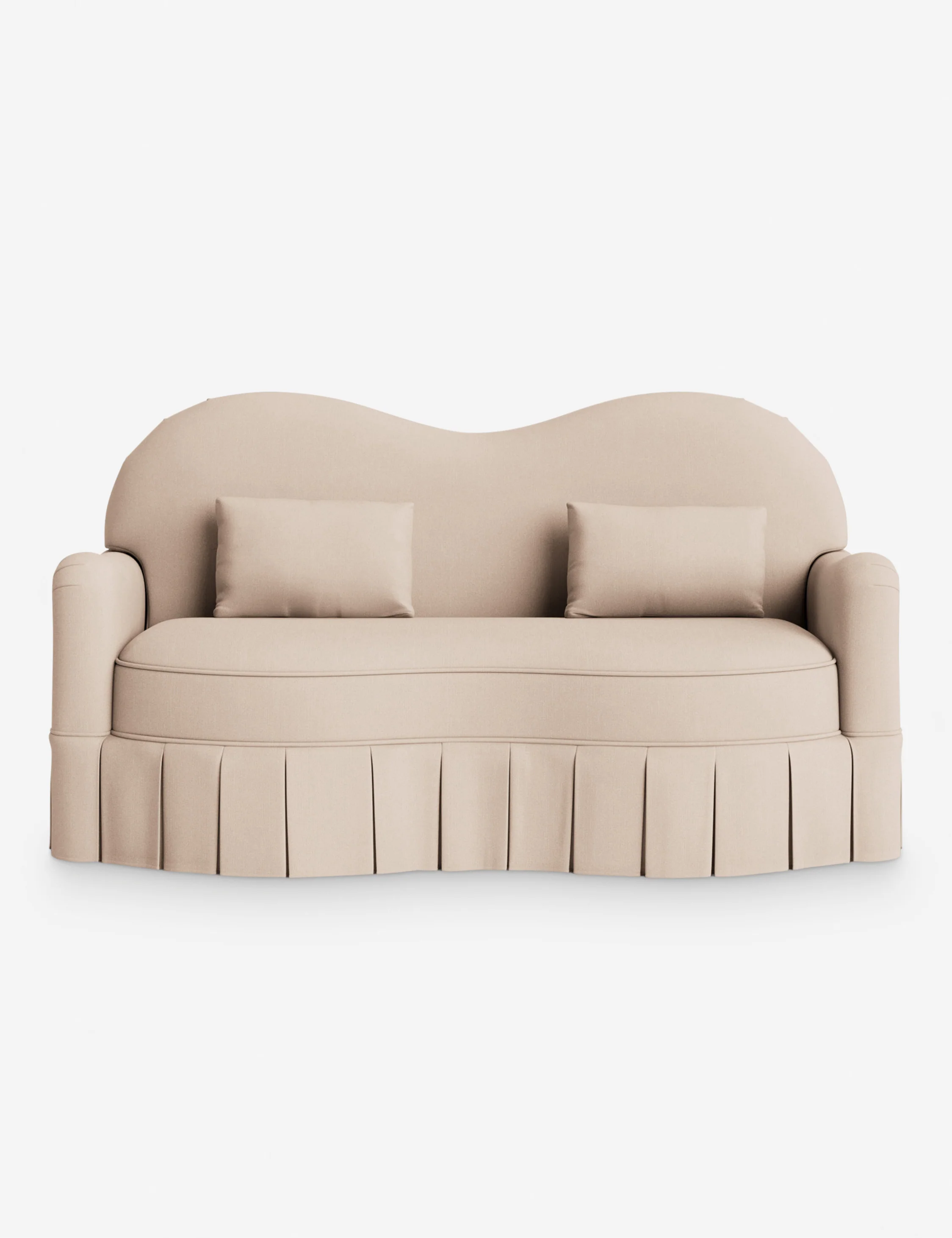 Middleton Skirted Sofa by Ginny Macdonald - AYG Home Service