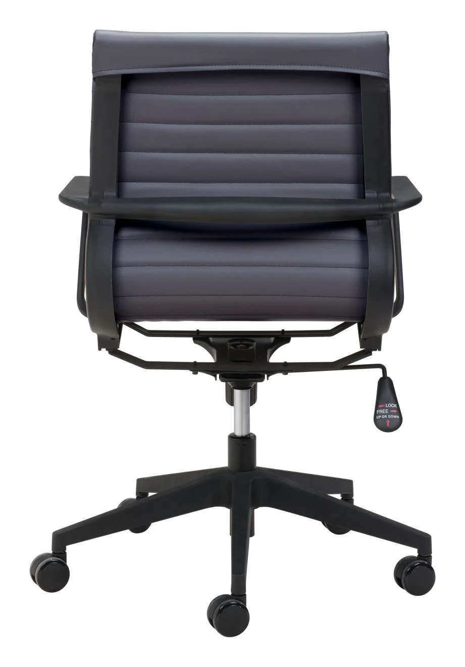 Stacy Faux Leather Office Chair - AYG Home Service