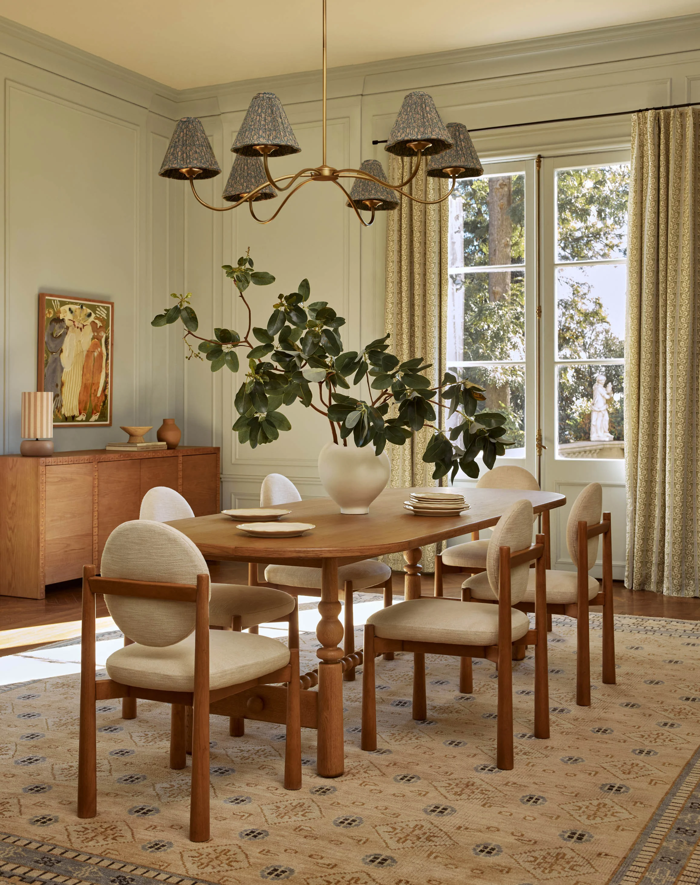 Blume Oval Dining Table - AYG Home Service