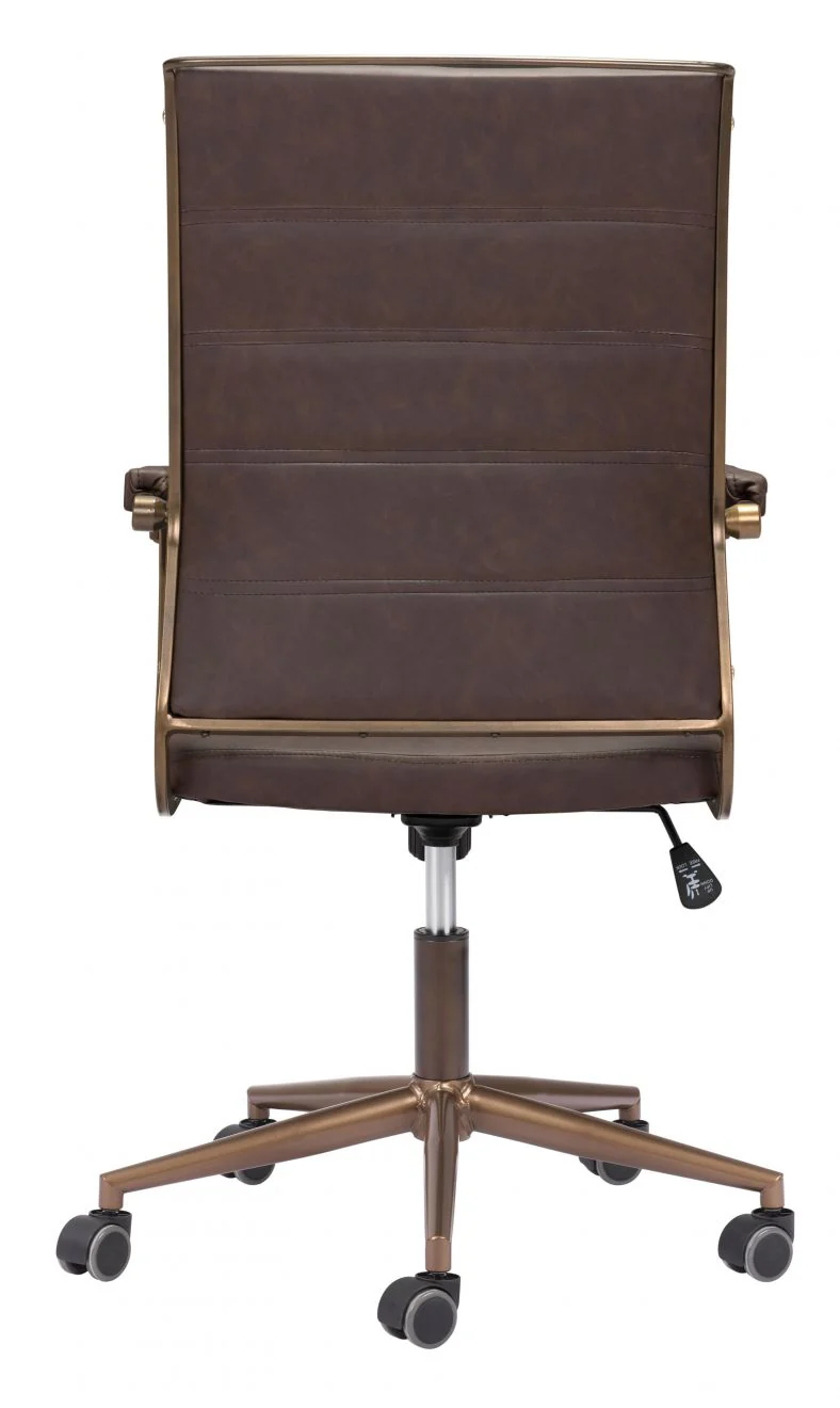 Auction Faux Leather Office Chair - AYG Home Service