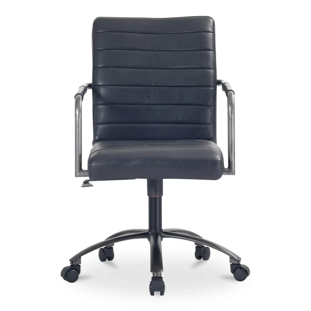 Roy Leather Swivel Office Chair - AYG Home Service