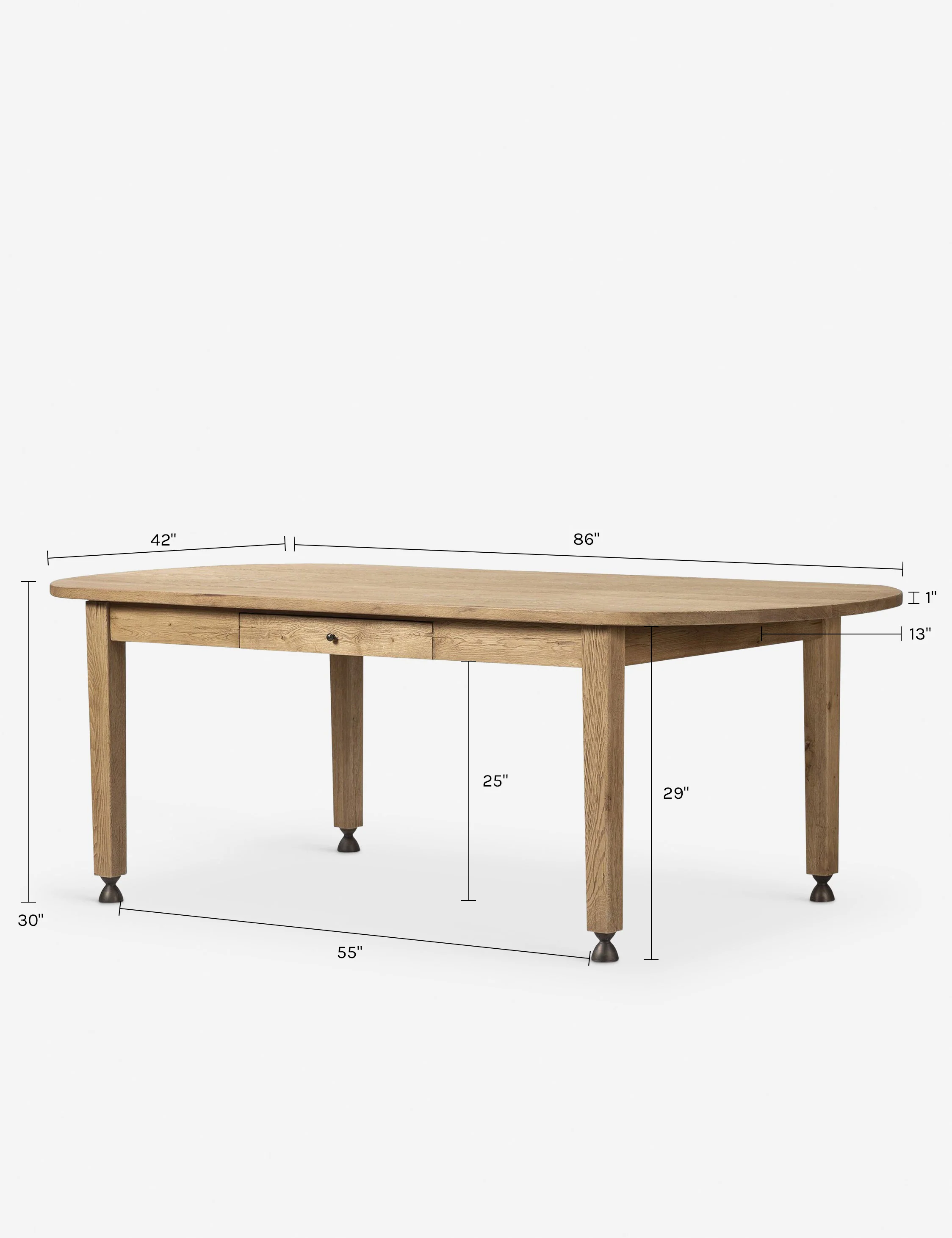 Megan Dining Table by Amber Lewis x Four Hands - AYG Home Service