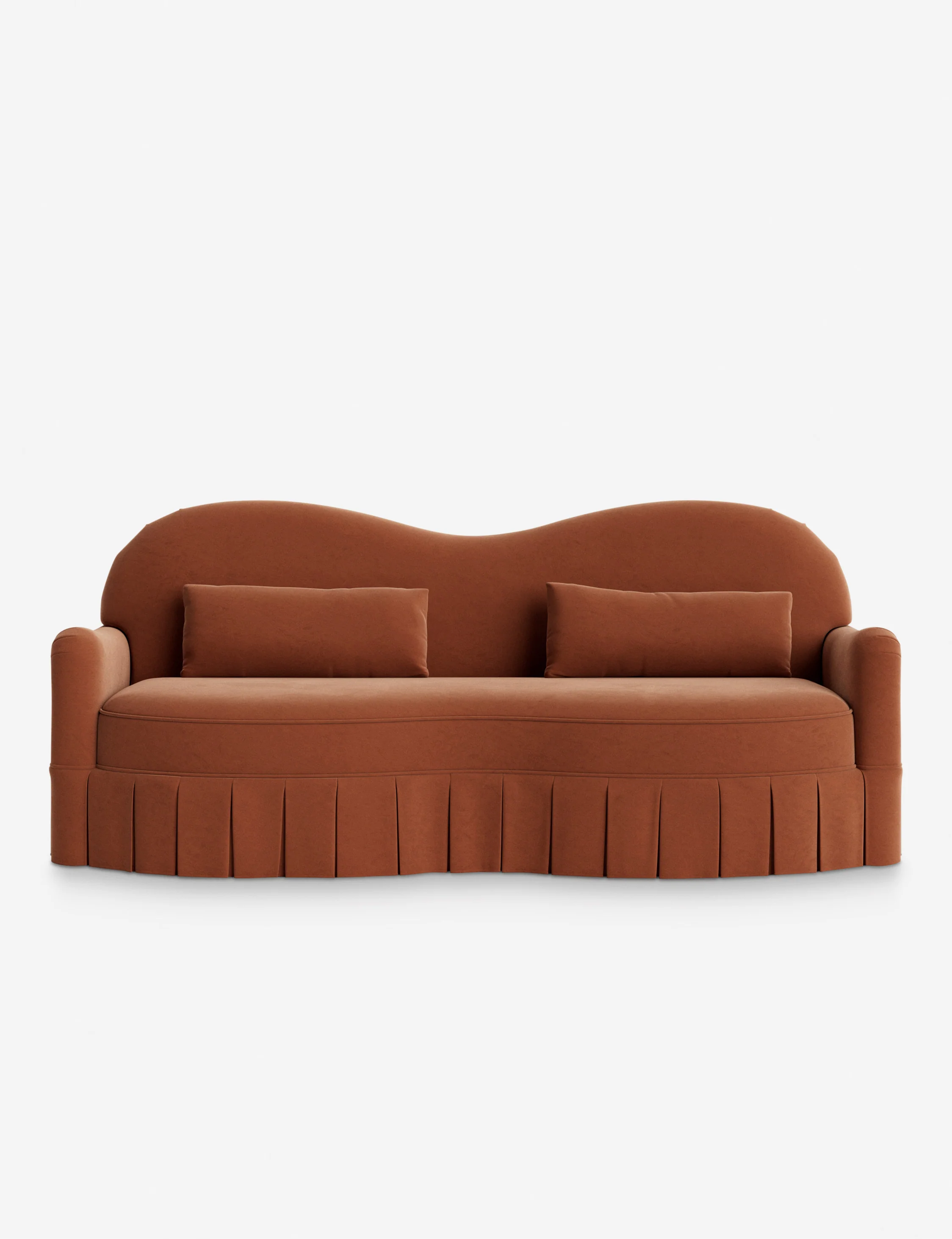 Middleton Skirted Sofa by Ginny Macdonald - AYG Home Service
