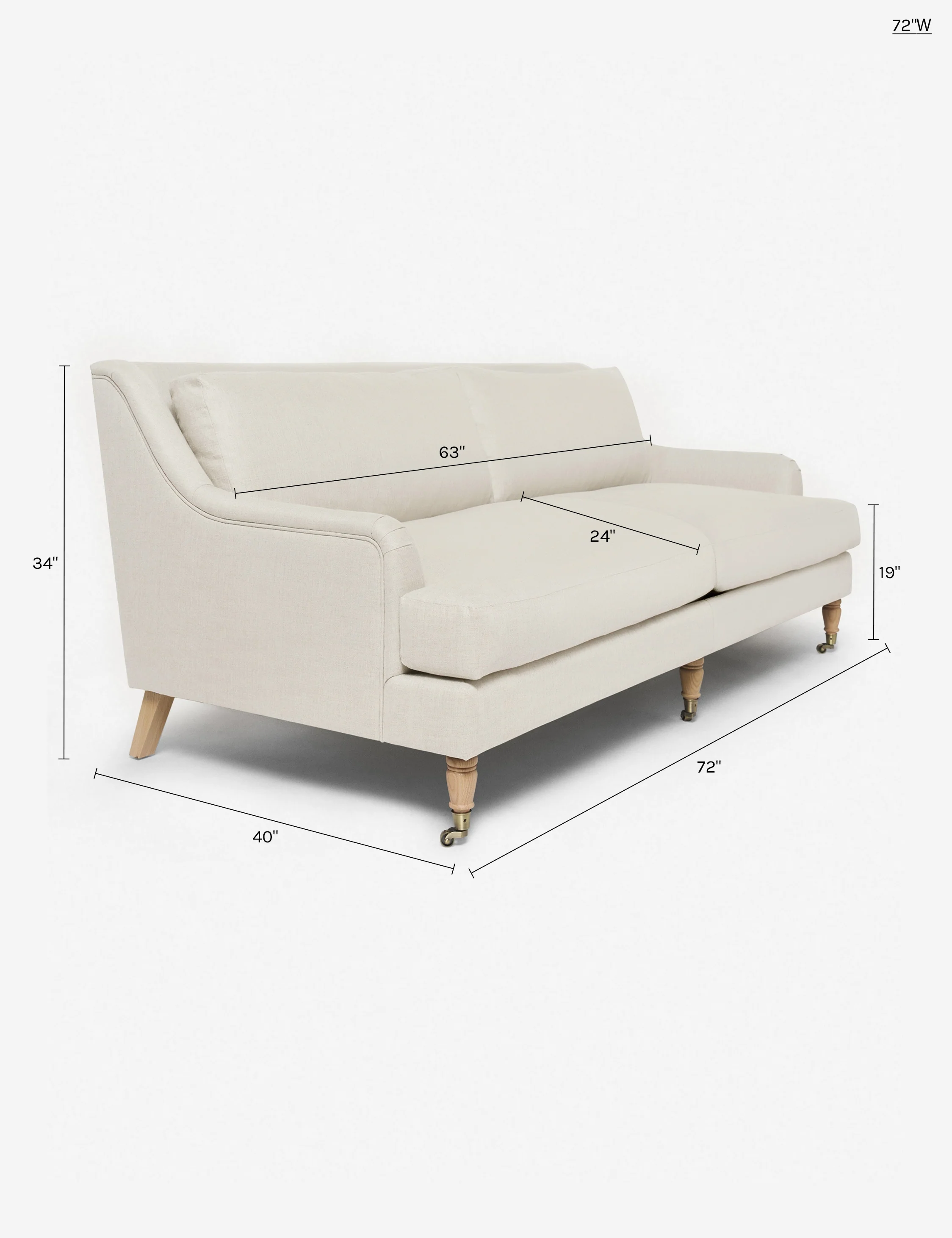 Rivington Sofa by Ginny Macdonald - AYG Home Service