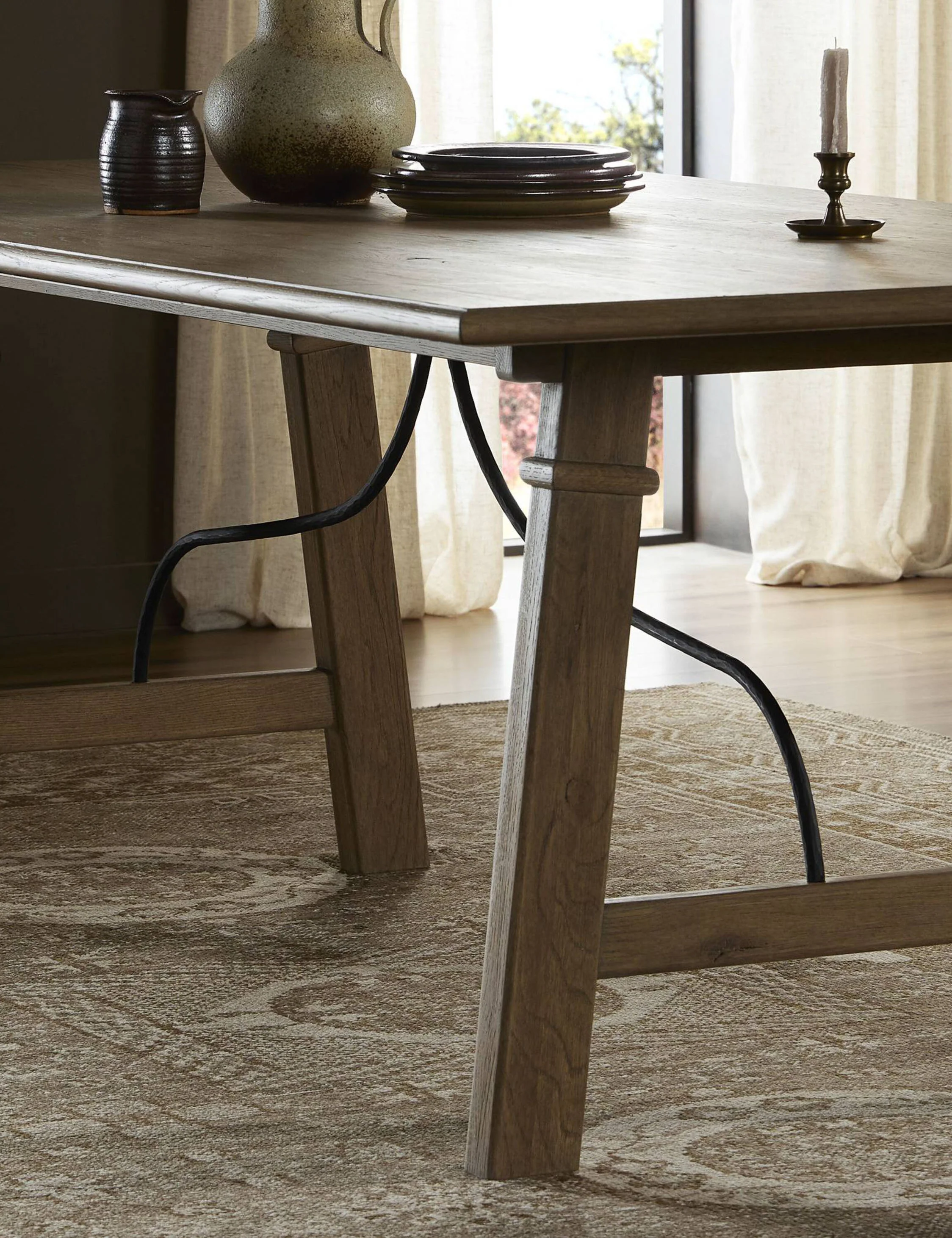 Fritz Dining Table by Amber Lewis x Four Hands - AYG Home Service