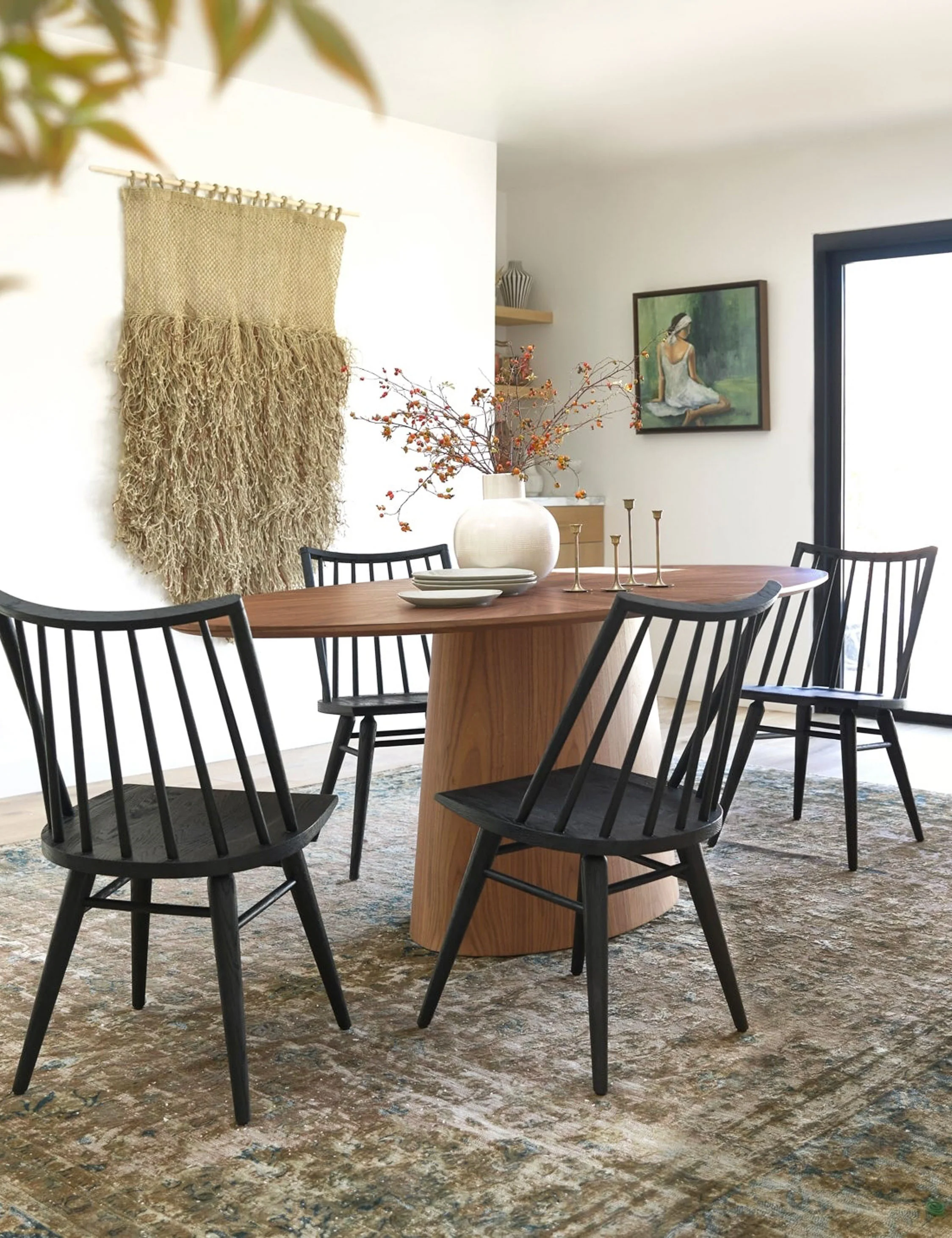 Beth Oval Dining Table, Brown - AYG Home Service