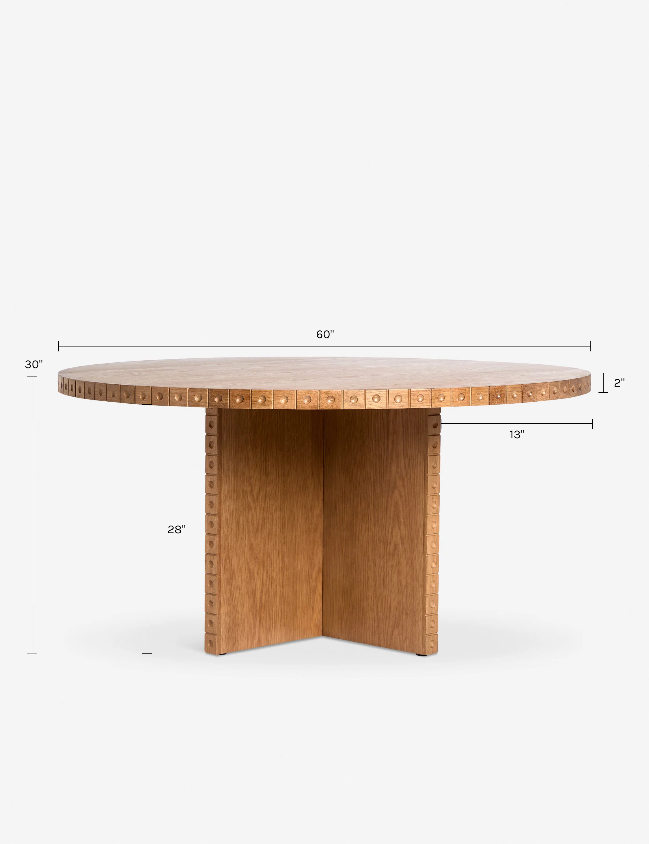 Edda Round Dining Table - AYG Home Service