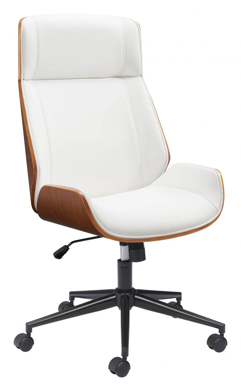 Flex Faux Leather High Back Office Chair - AYG Home Service