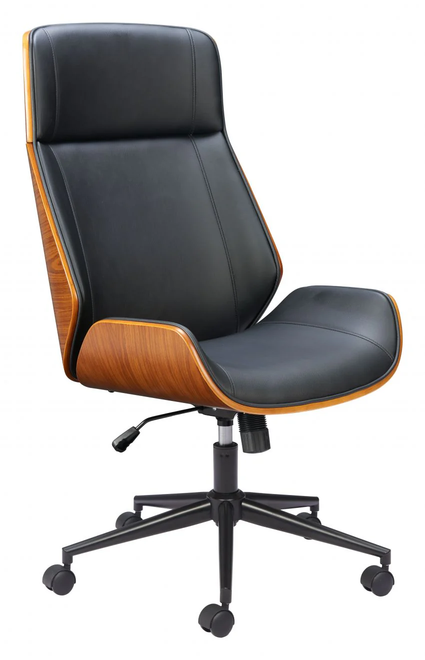 Flex Faux Leather High Back Office Chair - AYG Home Service