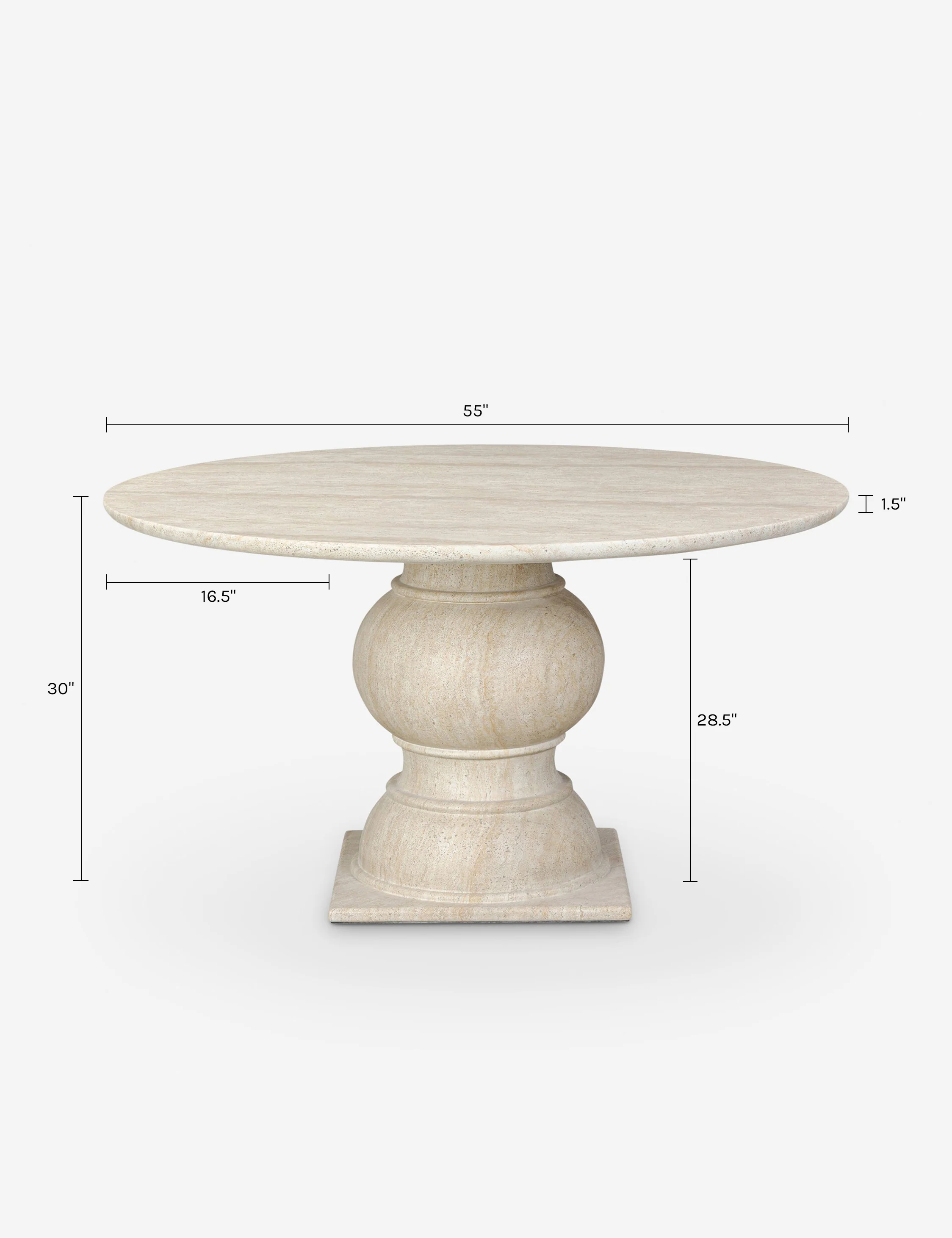 Macalaster Round Dining Table by Amber Lewis x Four Hands - AYG Home Service