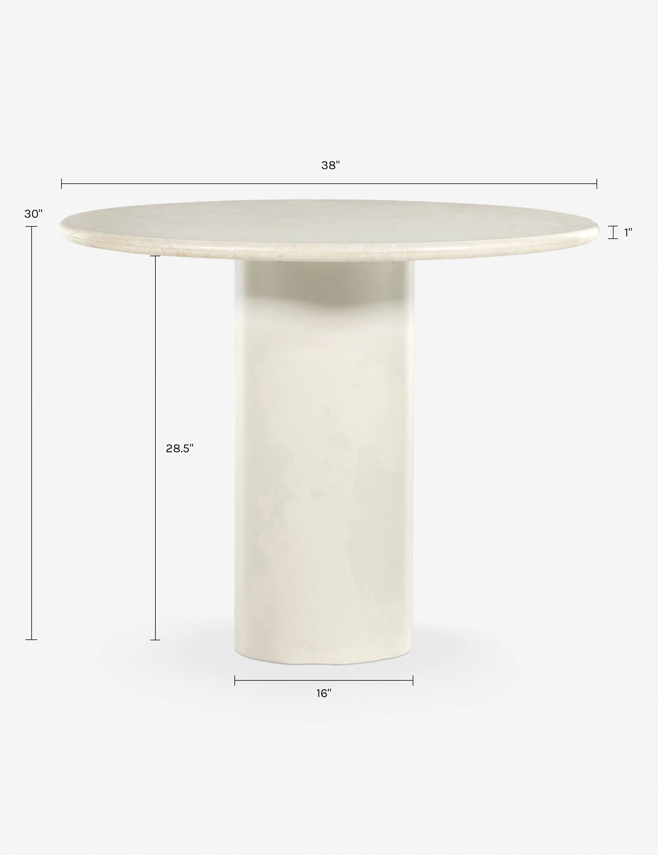Milazzo Round Dining Table - AYG Home Service