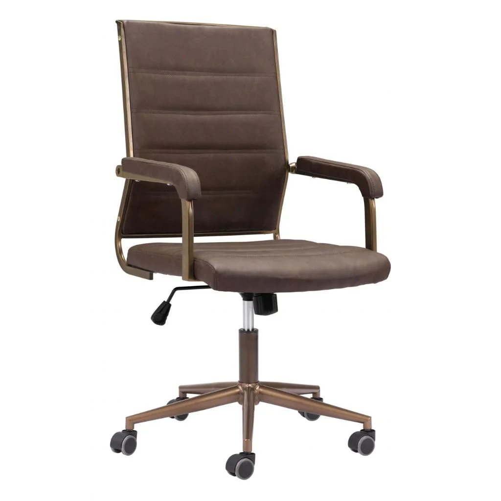 Auction Faux Leather Office Chair - AYG Home Service