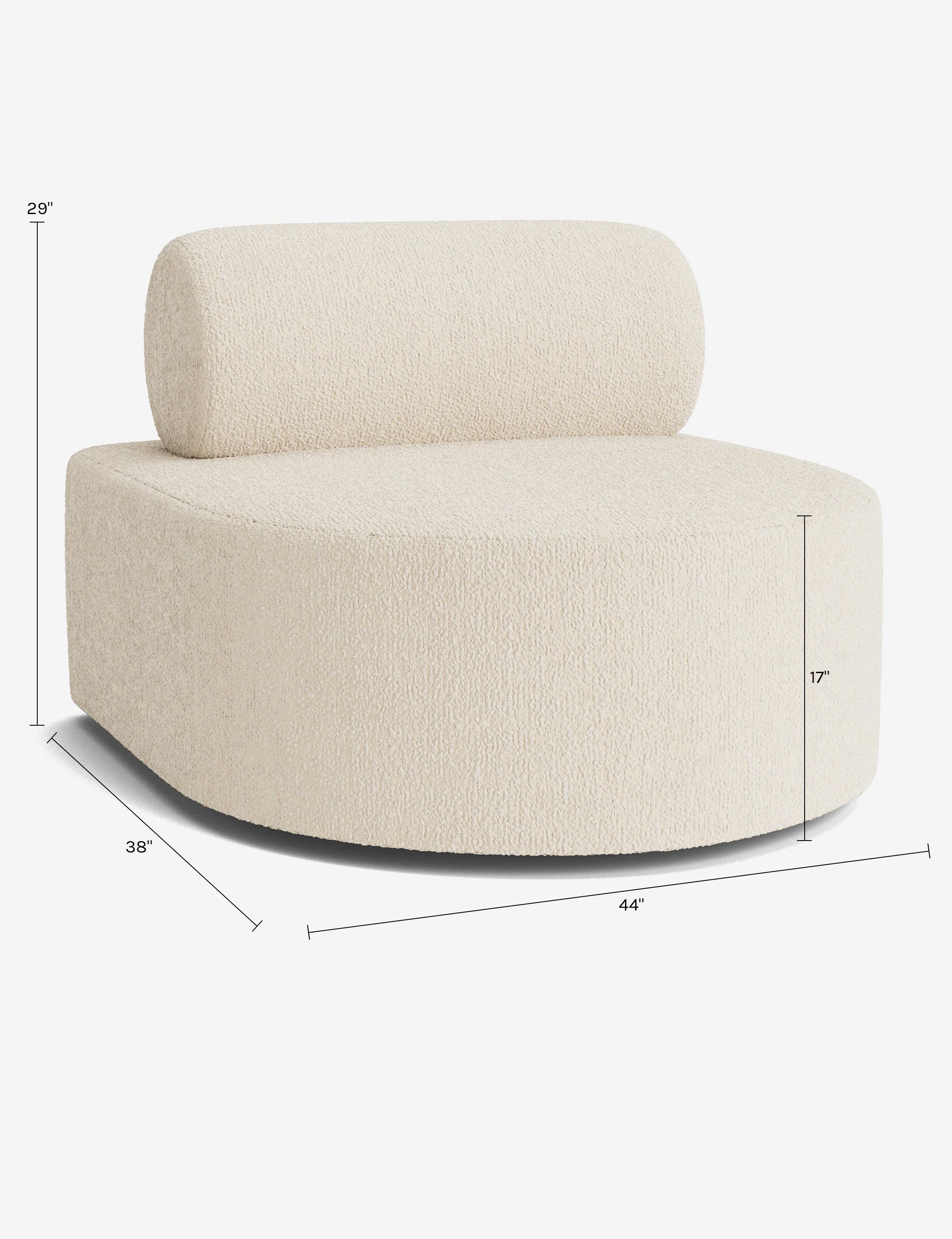 Sloman Modular Armless Chaise - AYG Home Service