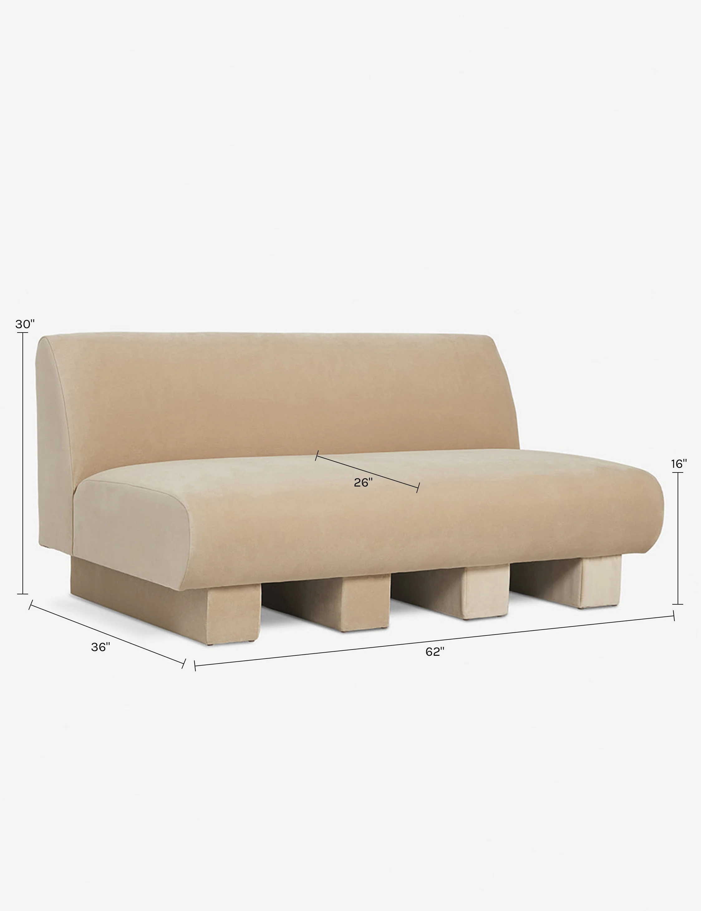 Lena Modular Sofa by Sarah Sherman Samuel - AYG Home Service
