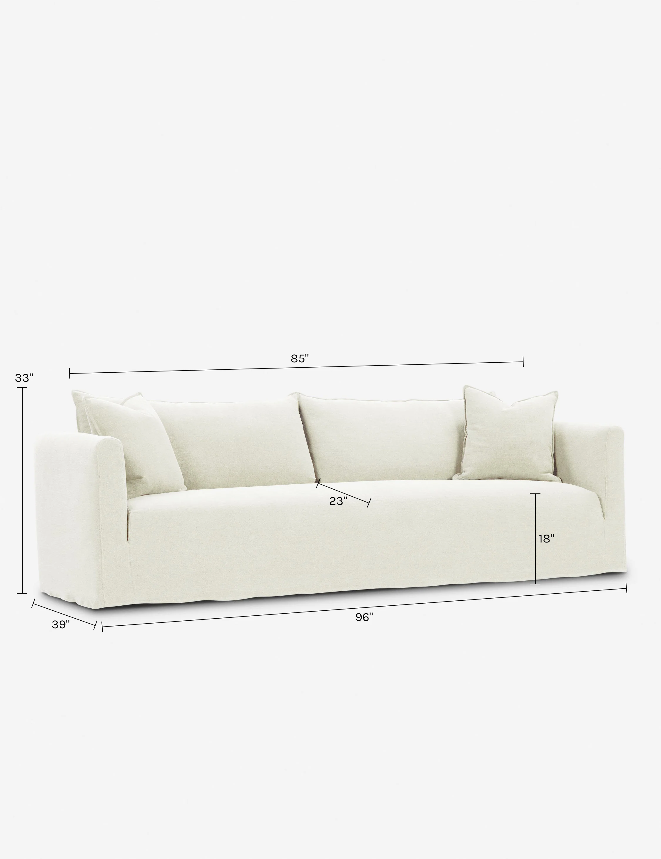 Seton Slipcover Sofa - AYG Home Service
