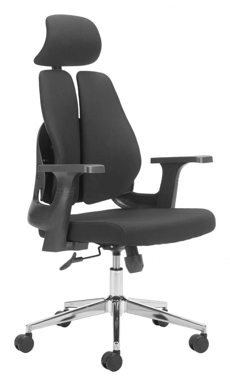Genric Black Mesh Fabric Office Chair - AYG Home Service