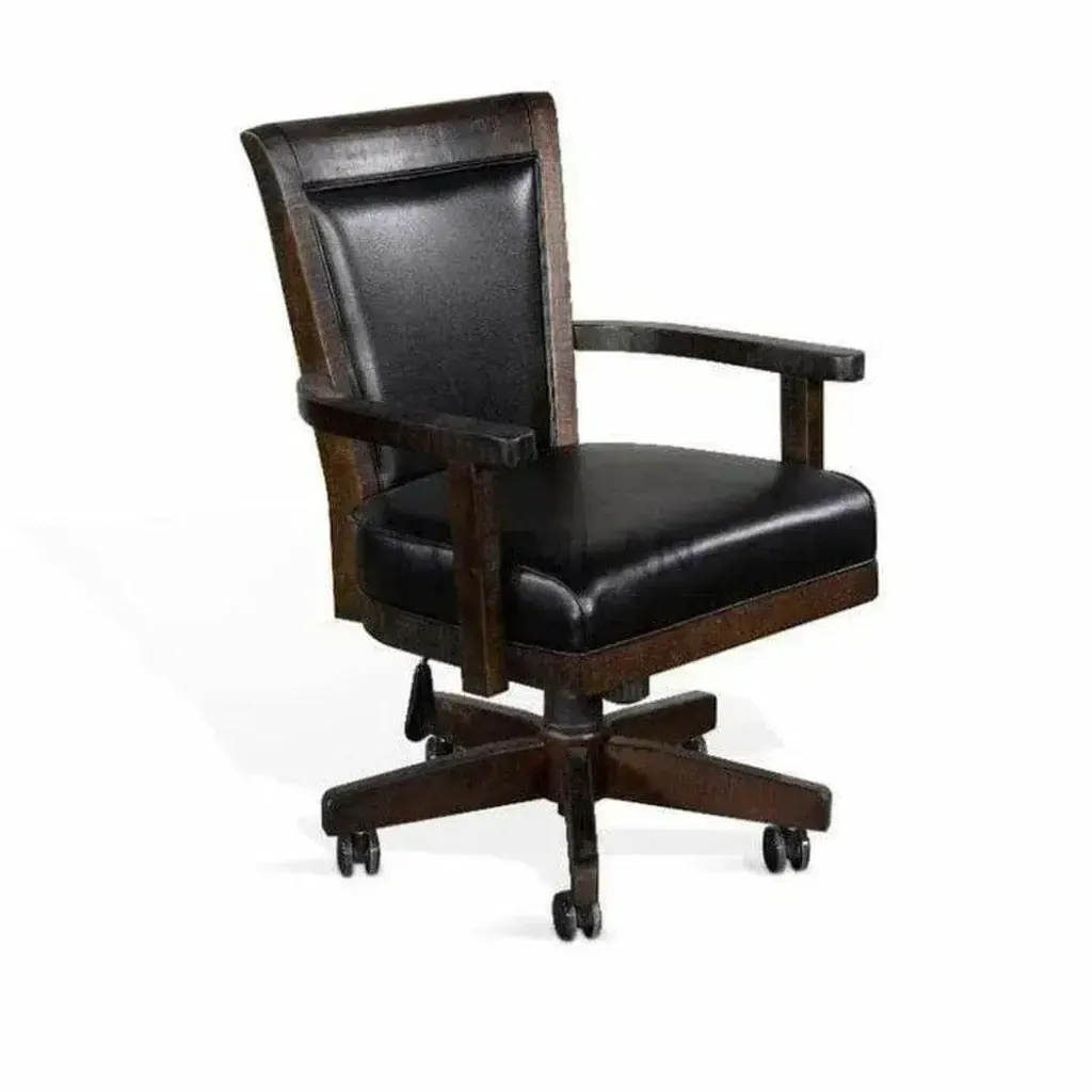 Swivel Leather Game Chair Office Chair - AYG Home Service