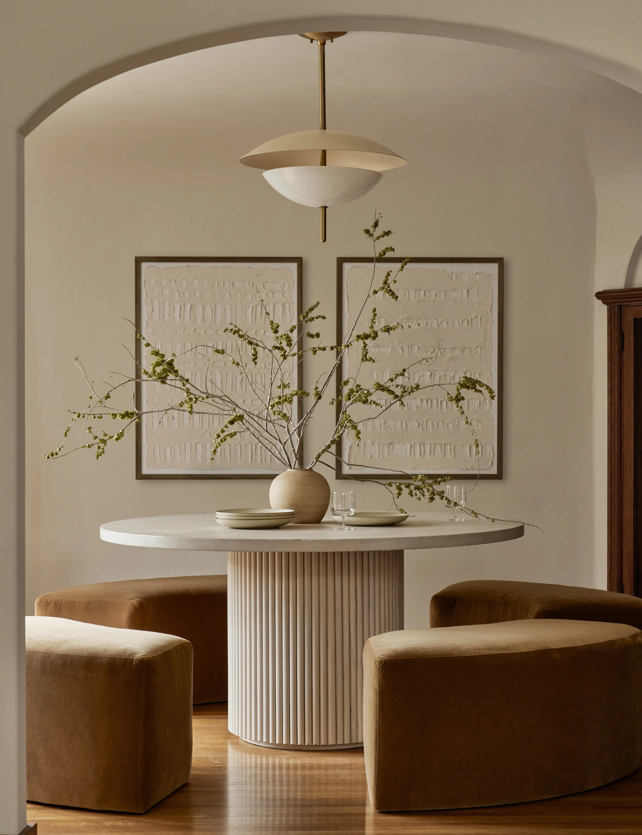 Rutherford Round Dining Table - AYG Home Service