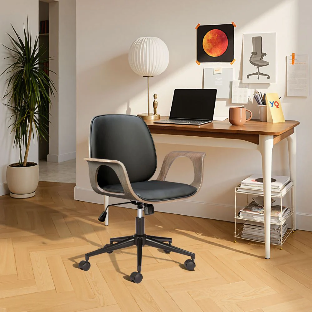 Ali Faux Leather Office Chair - AYG Home Service