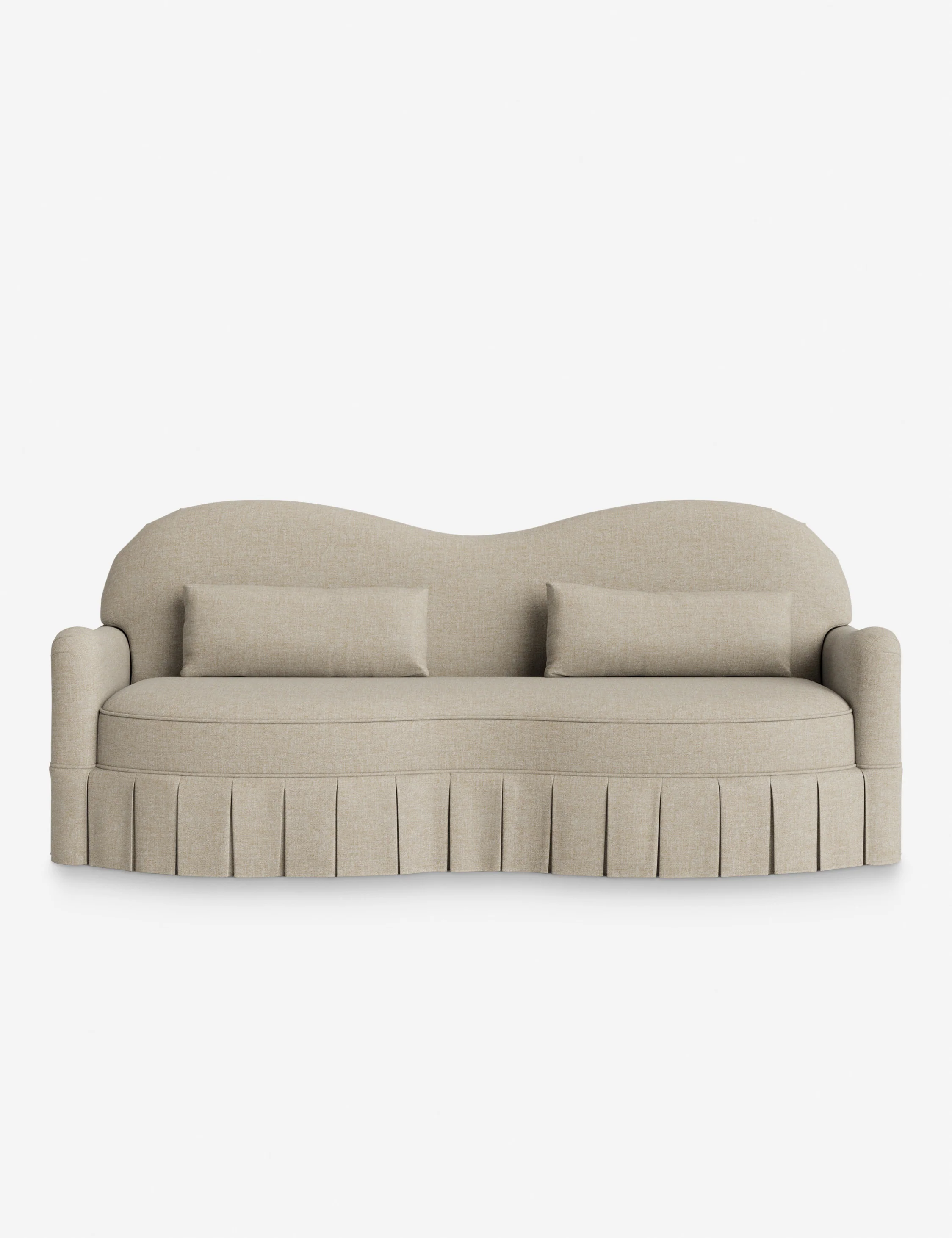 Middleton Skirted Sofa by Ginny Macdonald - AYG Home Service