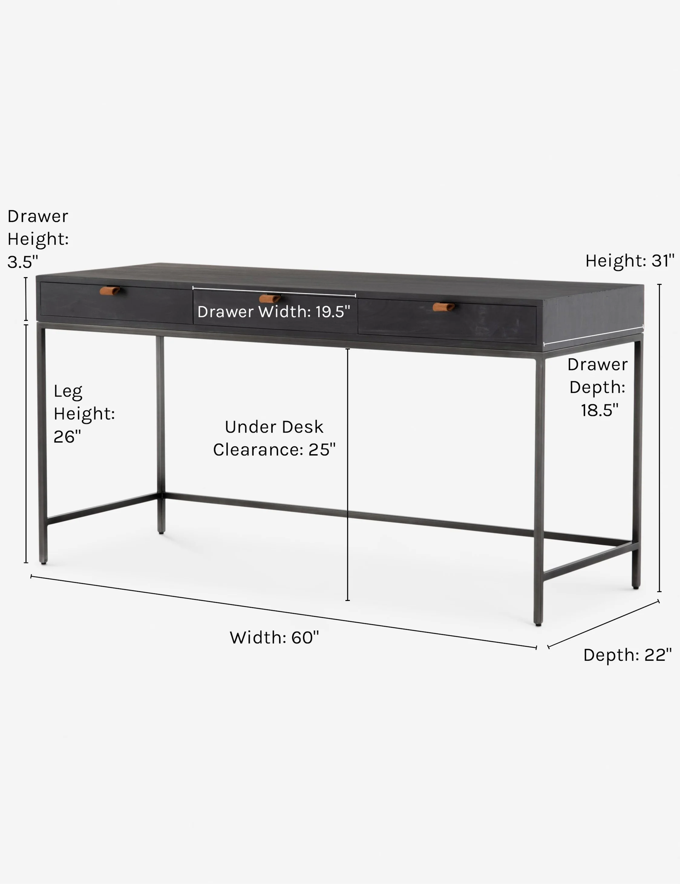 Rosamonde Desk - AYG Home Service