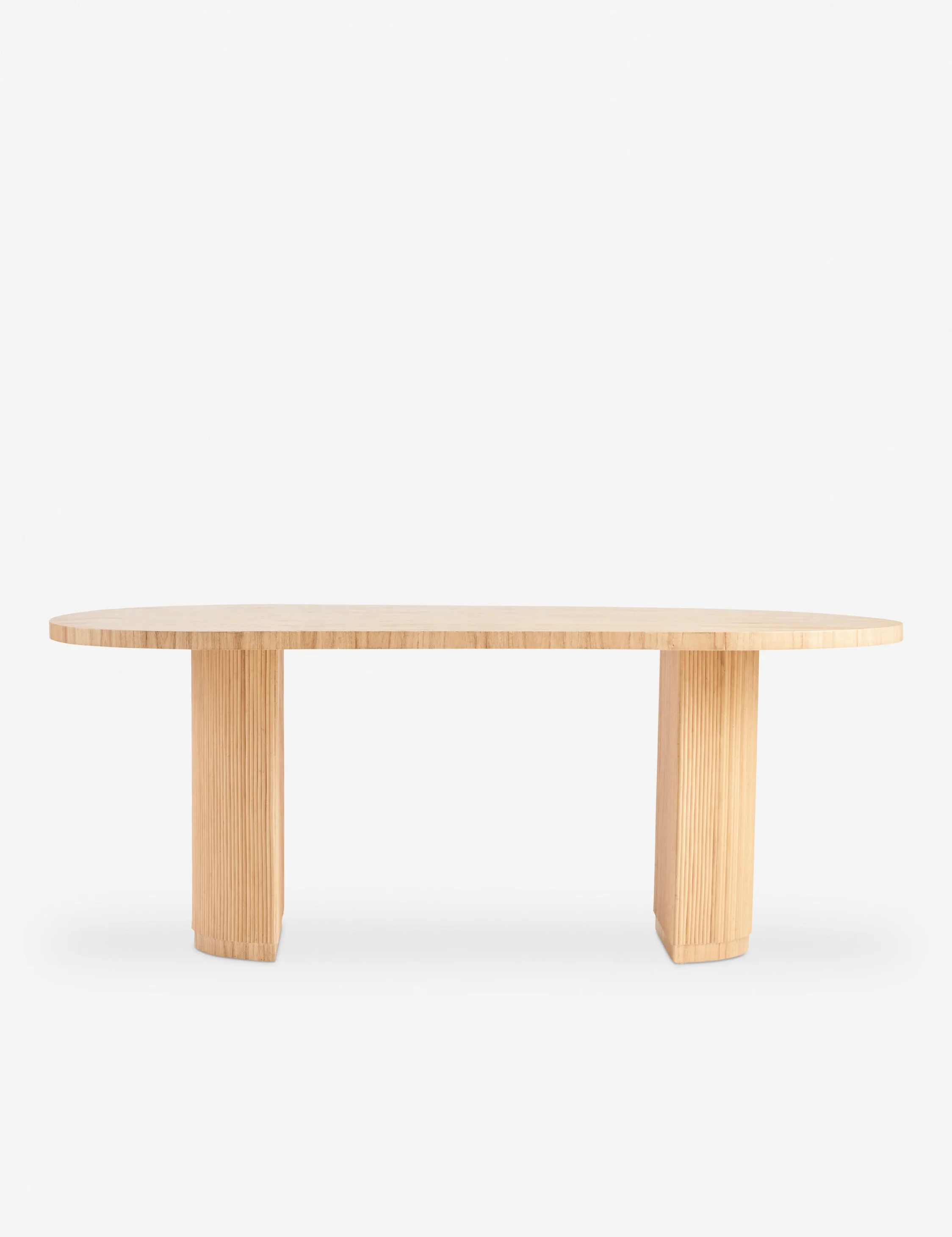 Elvia Oval Dining Table - AYG Home Service