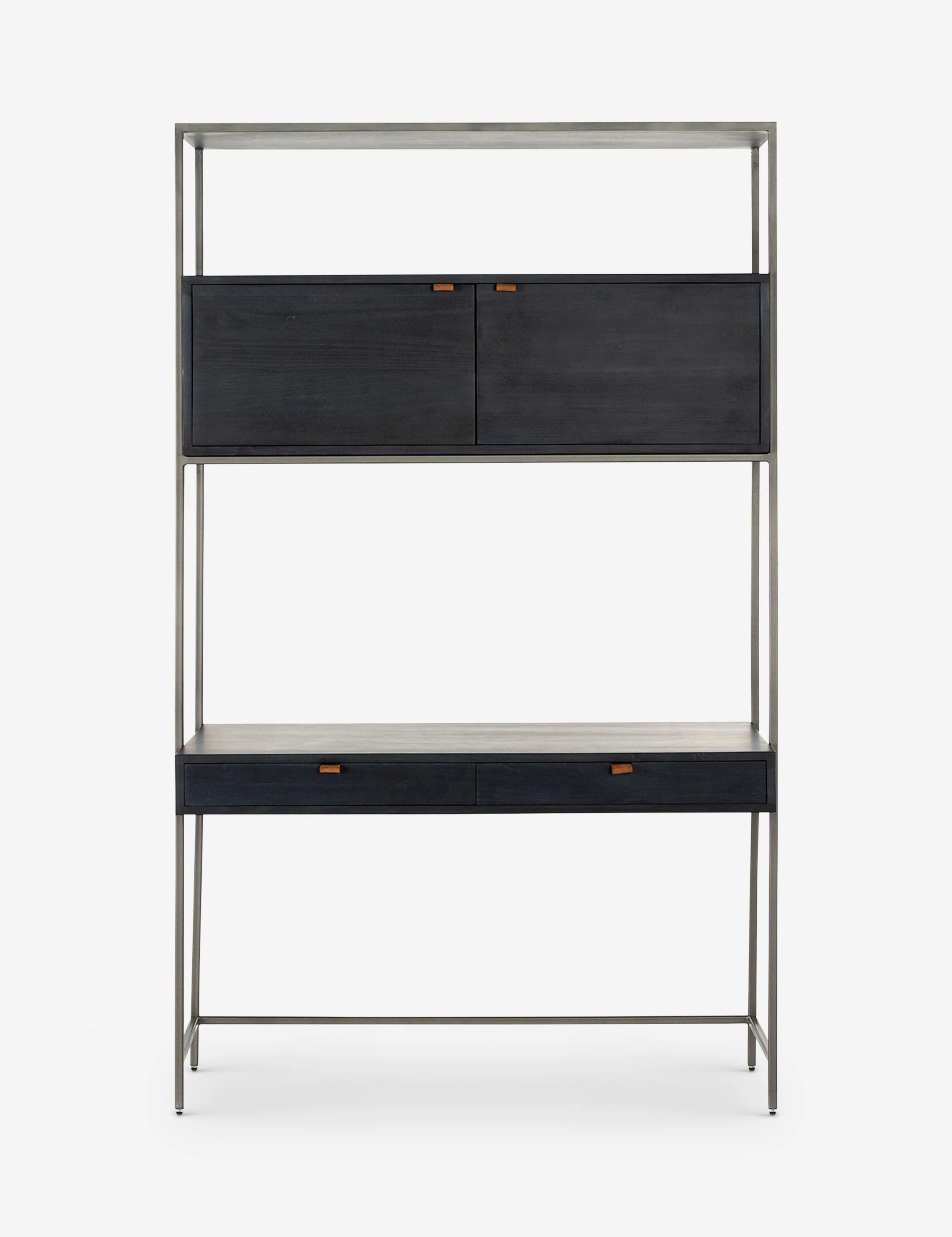 Rosamonde Modular Bookcase Desk - AYG Home Service