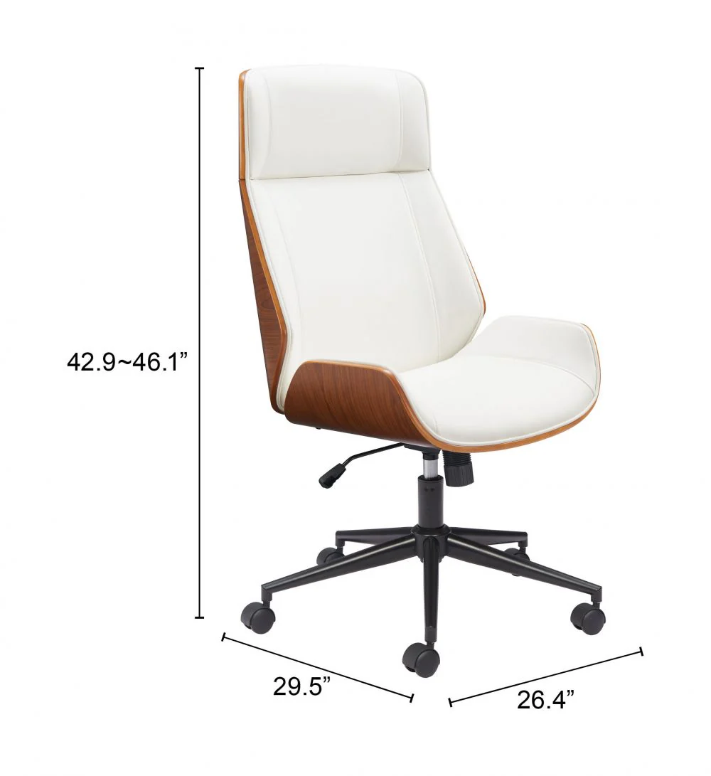 Flex Faux Leather High Back Office Chair - AYG Home Service