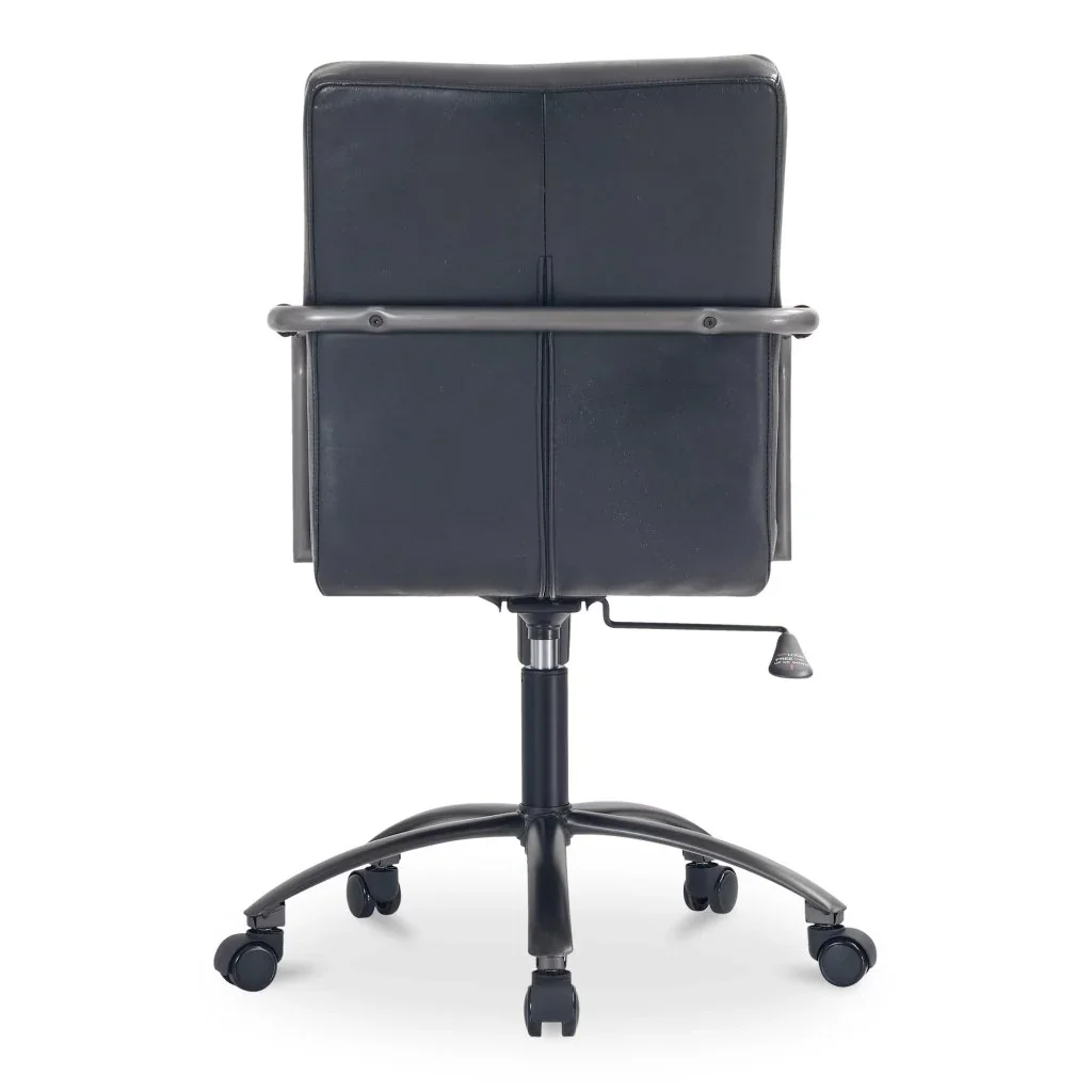 Roy Leather Swivel Office Chair - AYG Home Service