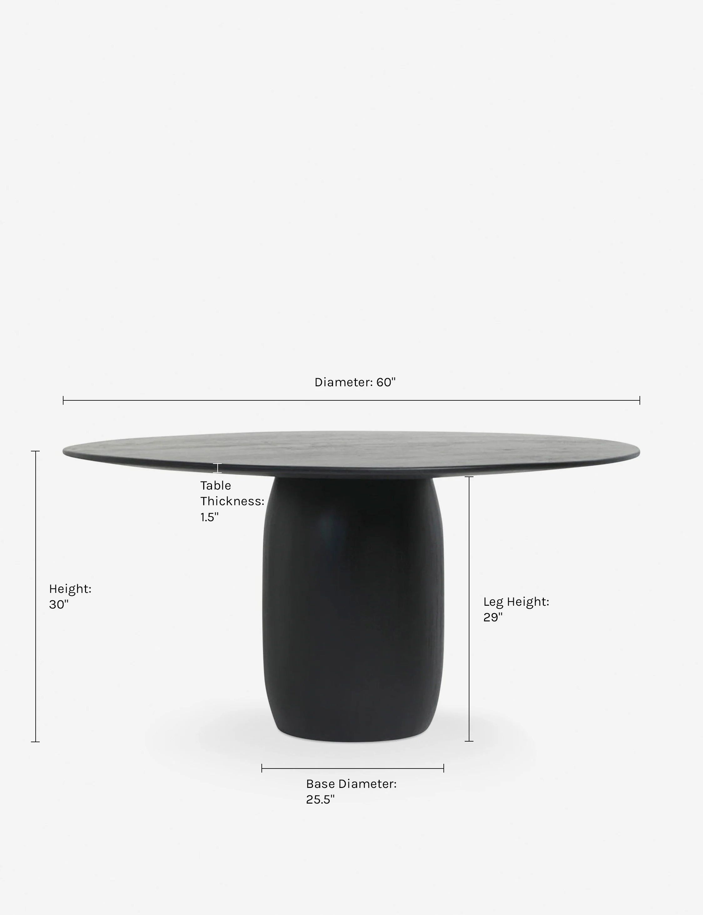 Maroko Round Dining Table - AYG Home Service